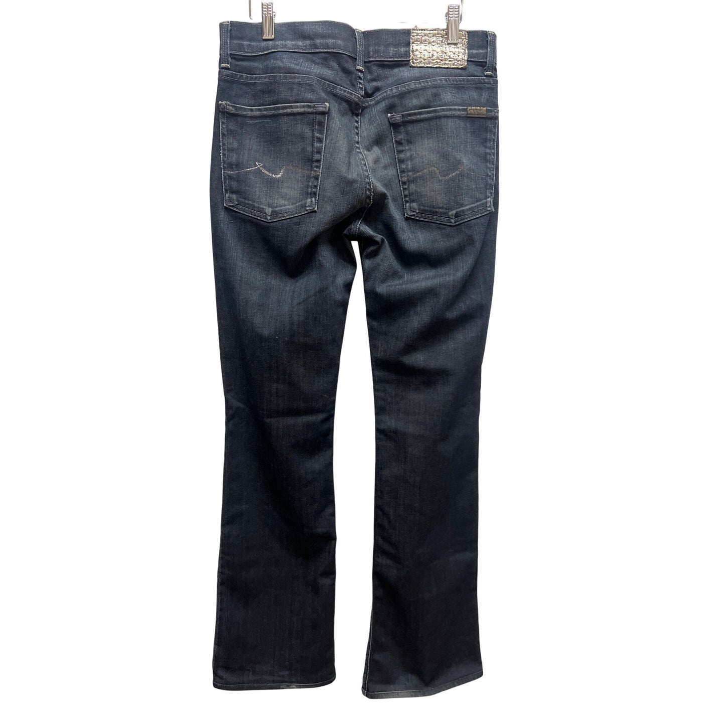 7 for all Mankind High Waist Bootcut Dark Wash Denim Jeans