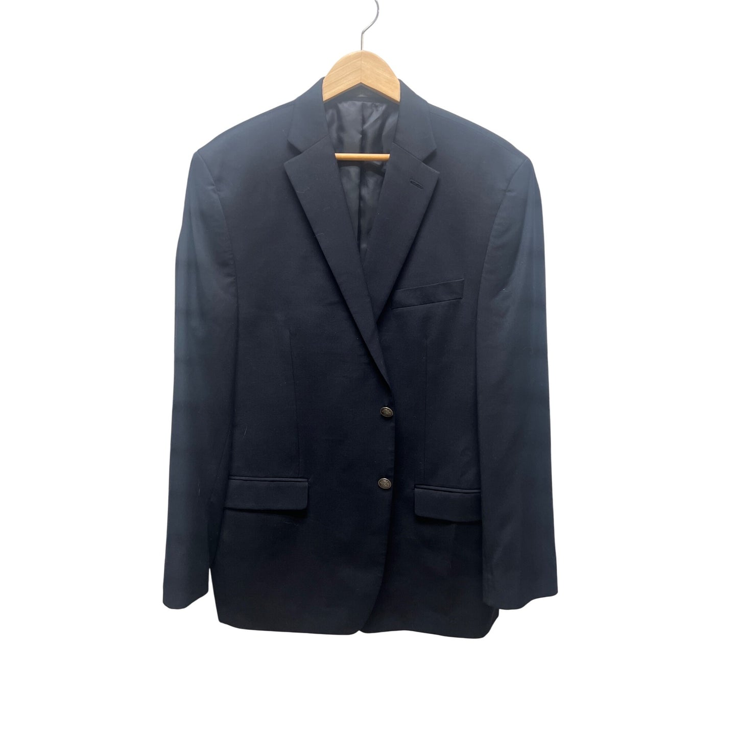 Michael Kors Navy Wool Blend Sports Coat Blazer