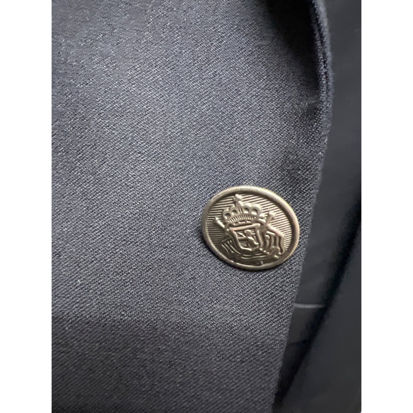 Michael Kors Navy Wool Blend Sports Coat Blazer