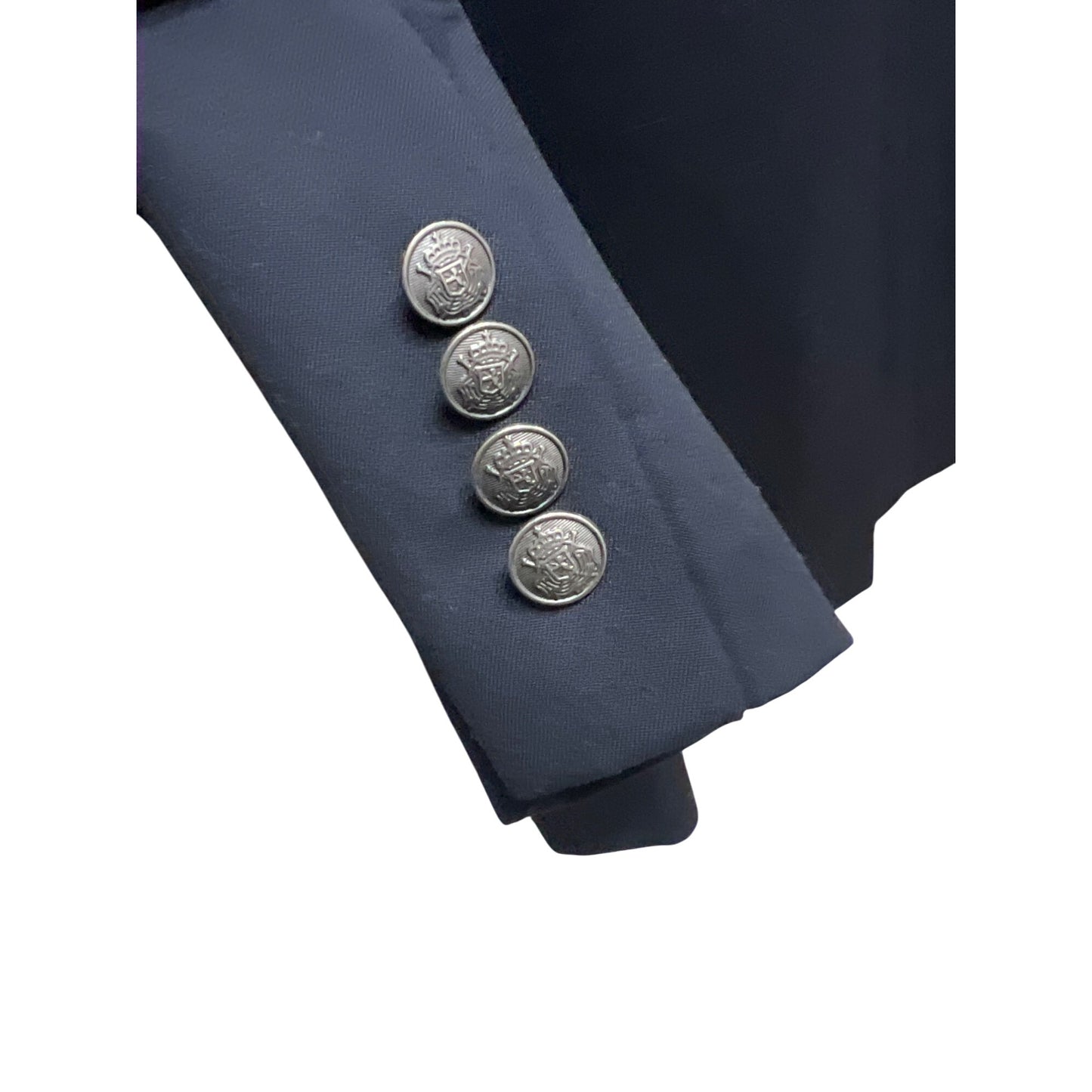 Michael Kors Navy Wool Blend Sports Coat Blazer