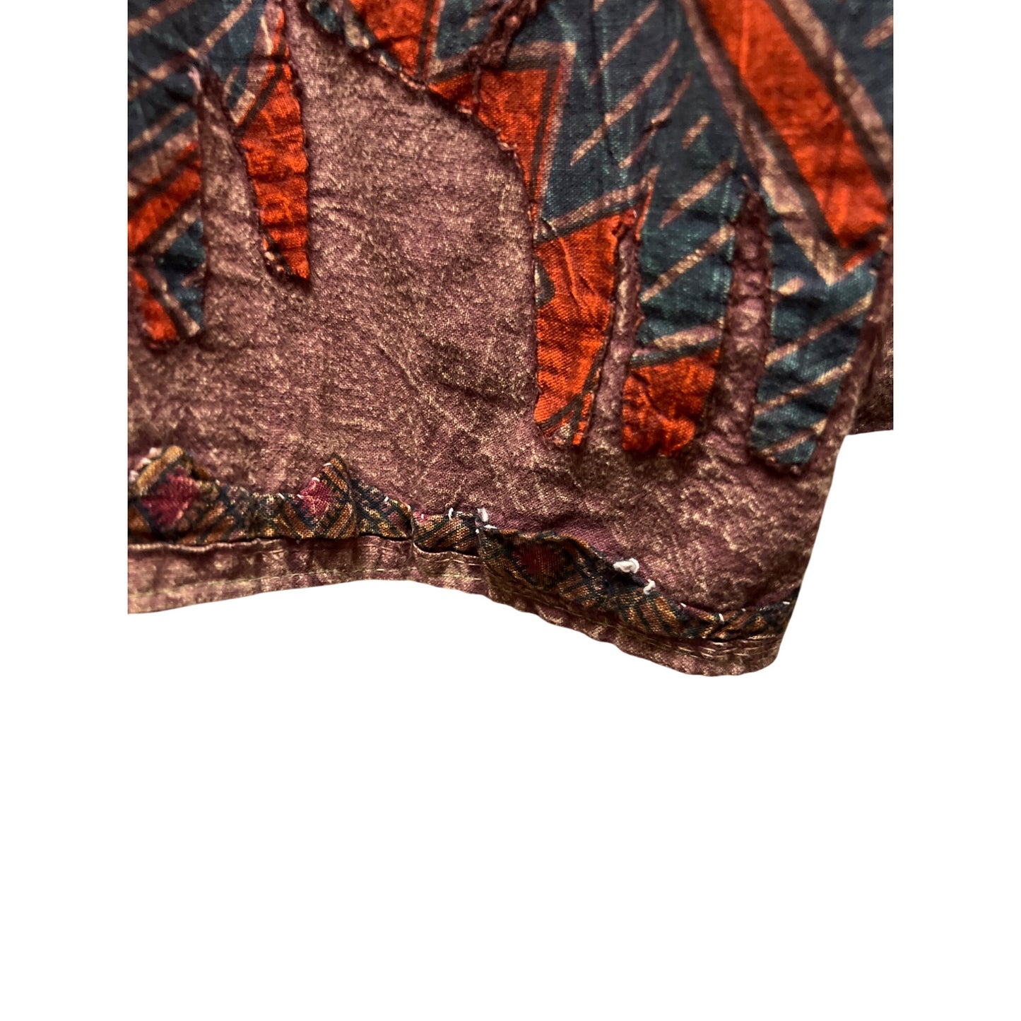 Orvis Vintage Embroidered Aplique Art to Wear Elephant Jacket