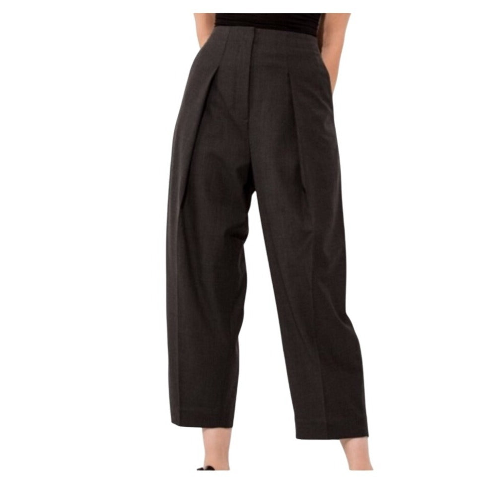 Kit + Ace Black Wool Cashmere Silk Rhodes Trouser Pants