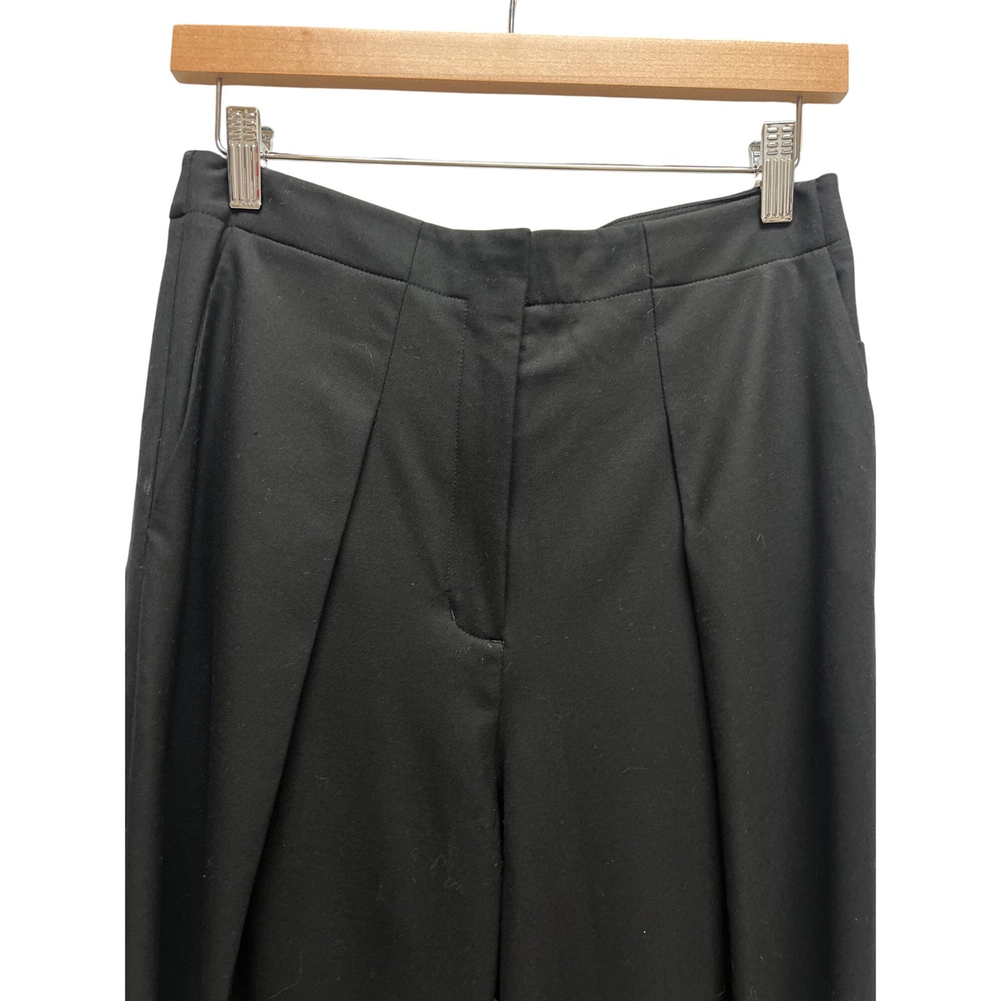Kit + Ace Black Wool Cashmere Silk Rhodes Trouser Pants