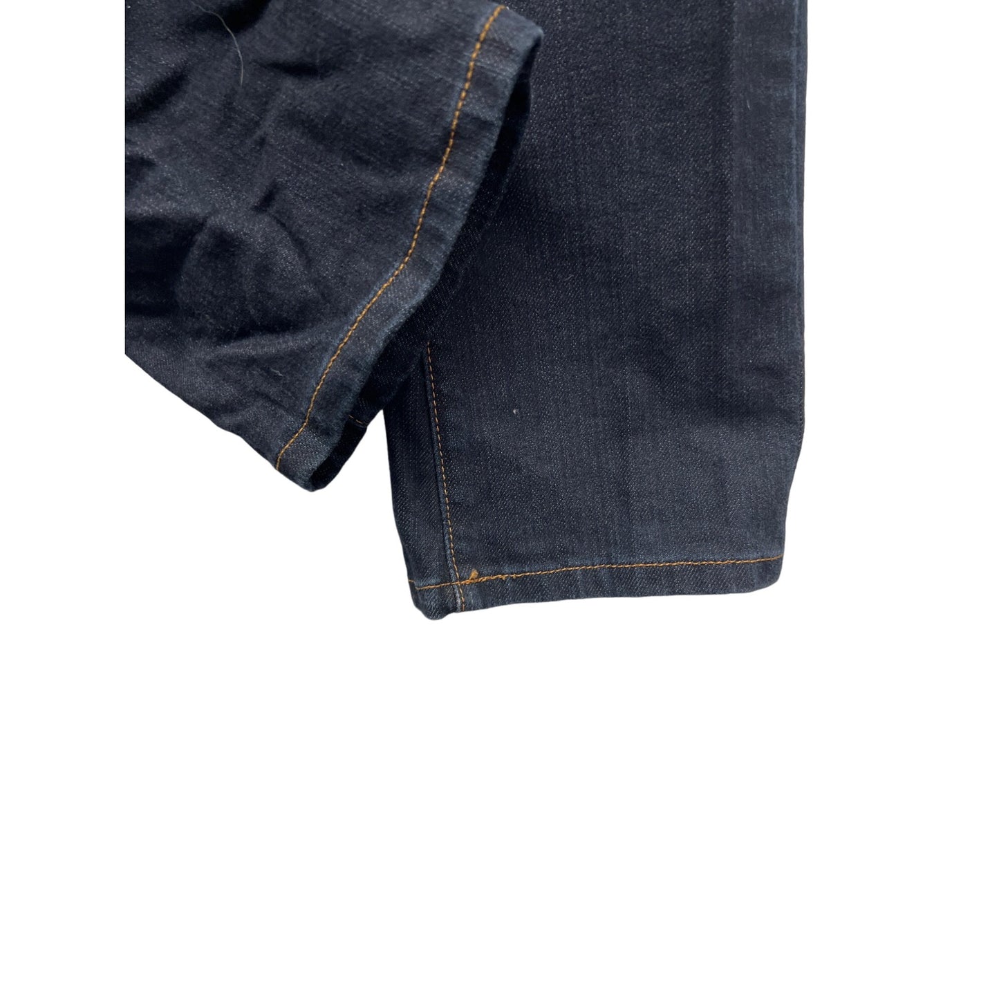 Bebe Vintage Y2K Low Rise Dark Wash Dip Front Straight Leg Jeans