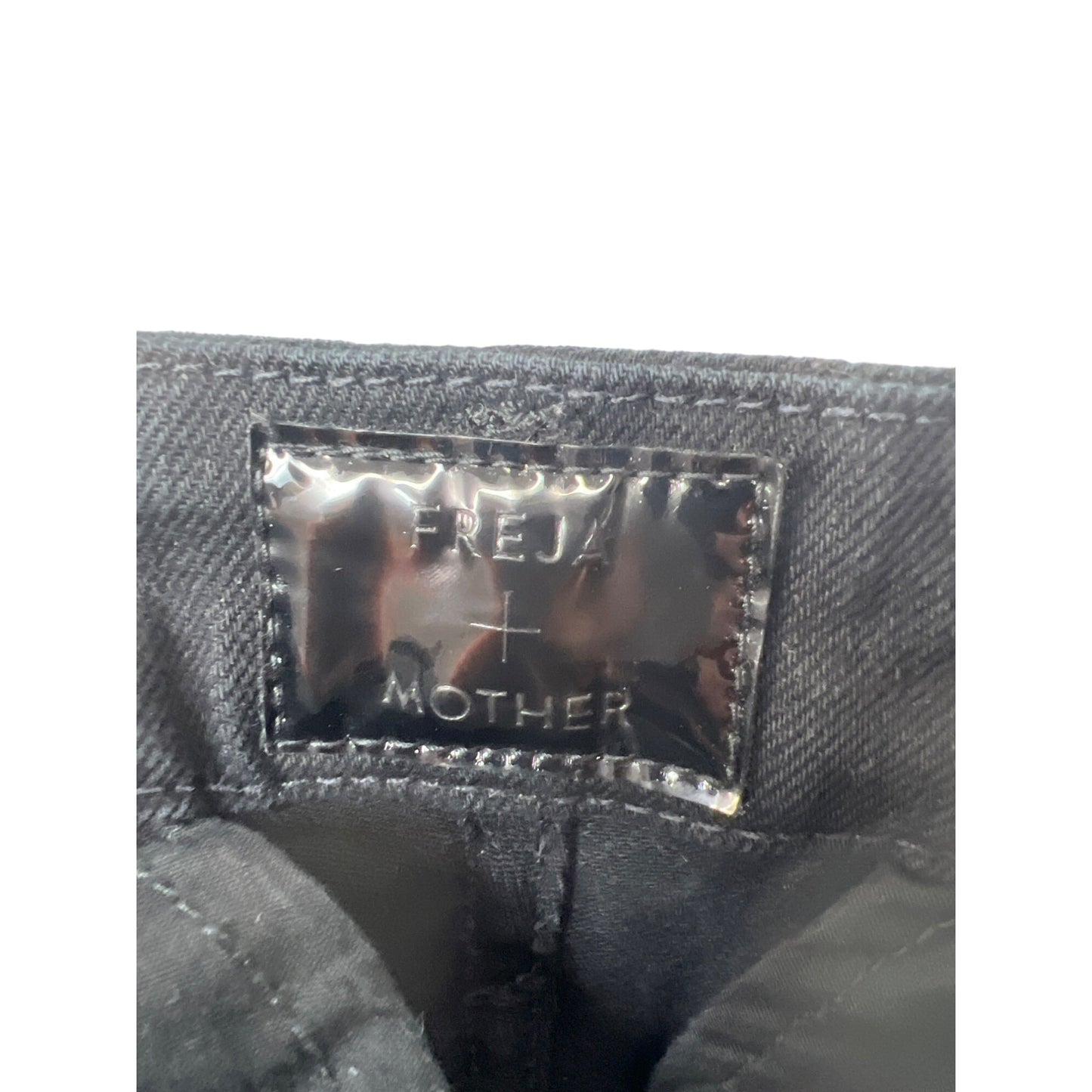 Freja Mother Welt Zip Muse Black Skinny Jeans with Ankle Zip