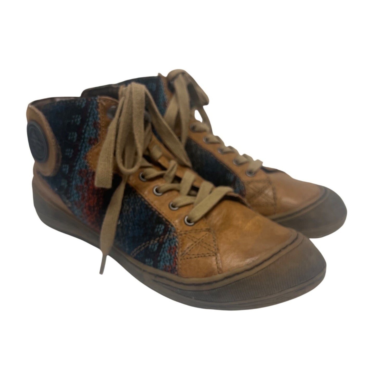 OTBT Providence Leather and Wool Lace Up Sneakers