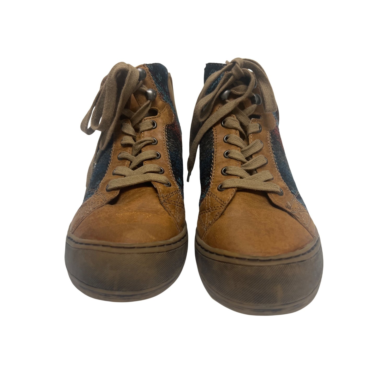 OTBT Providence Leather and Wool Lace Up Sneakers