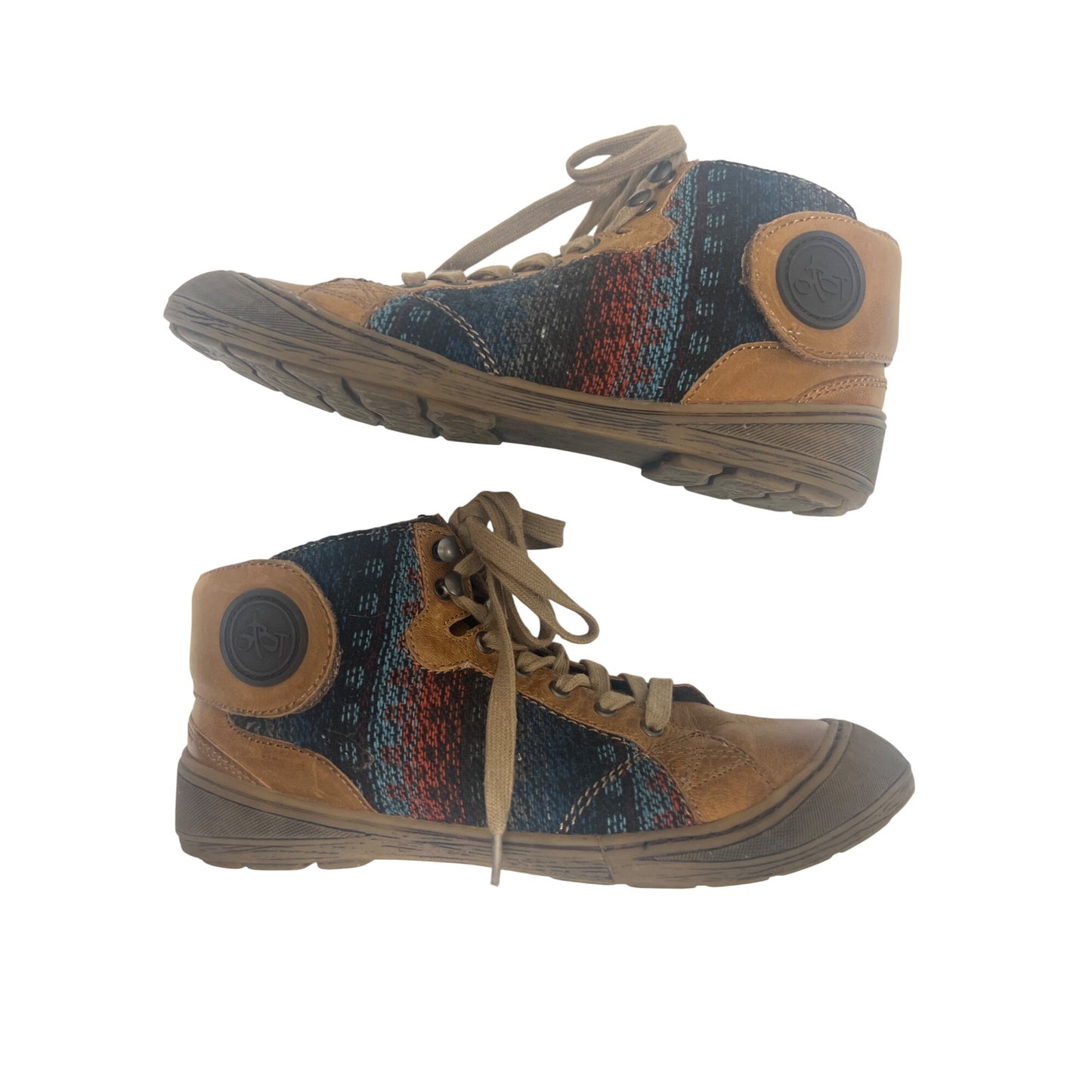 OTBT Providence Leather and Wool Lace Up Sneakers