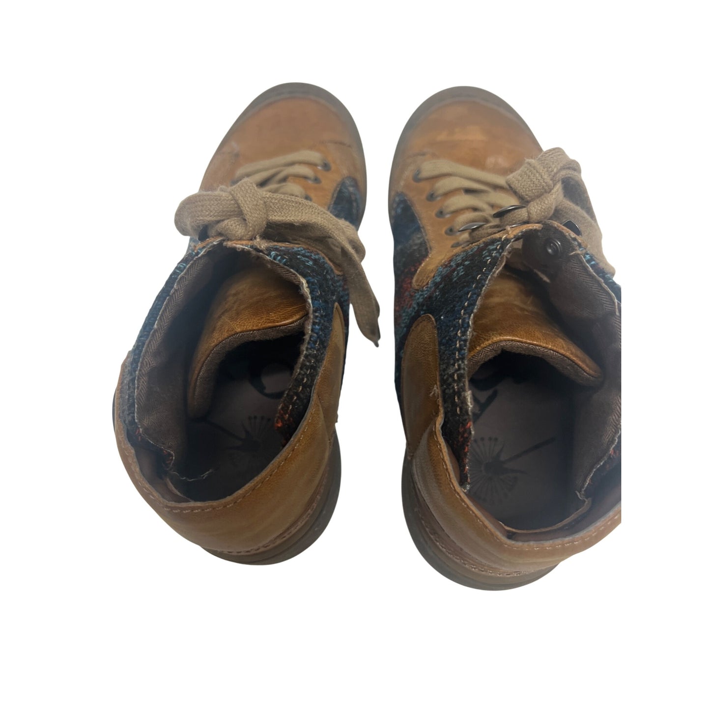 OTBT Providence Leather and Wool Lace Up Sneakers
