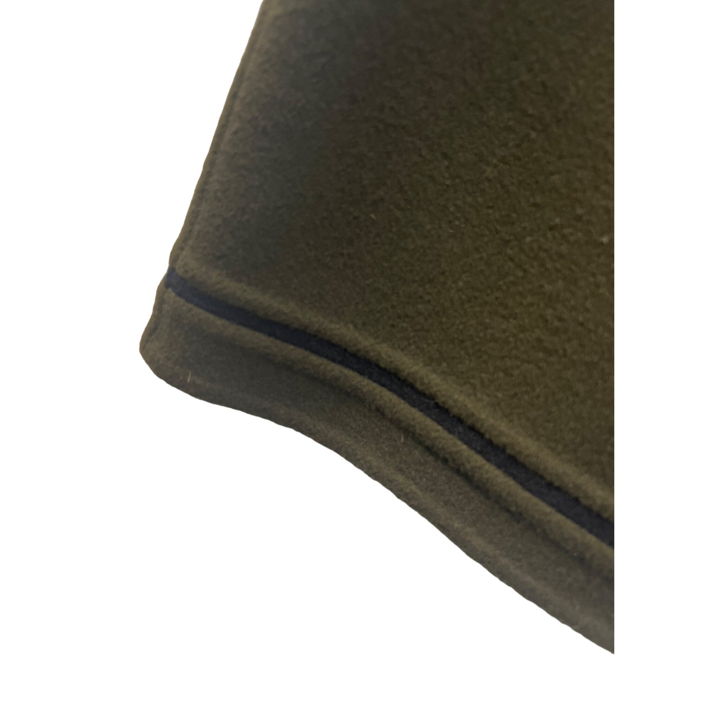Linda Allard Ellen Tracy Olive Green with Black Trim Wool Pencil Skirt
