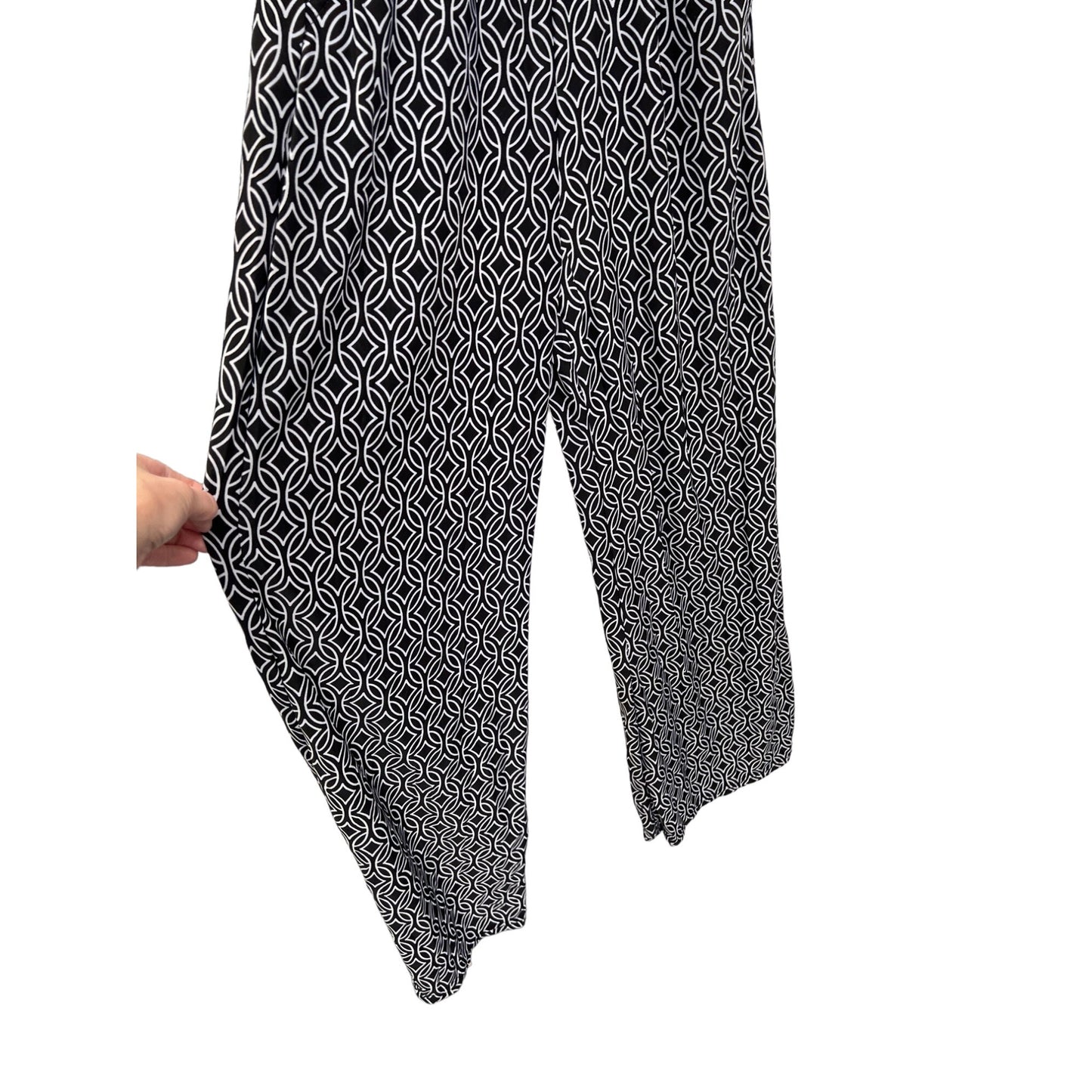 Fifth & Love NWT Strapless Black with White Pattern Romper