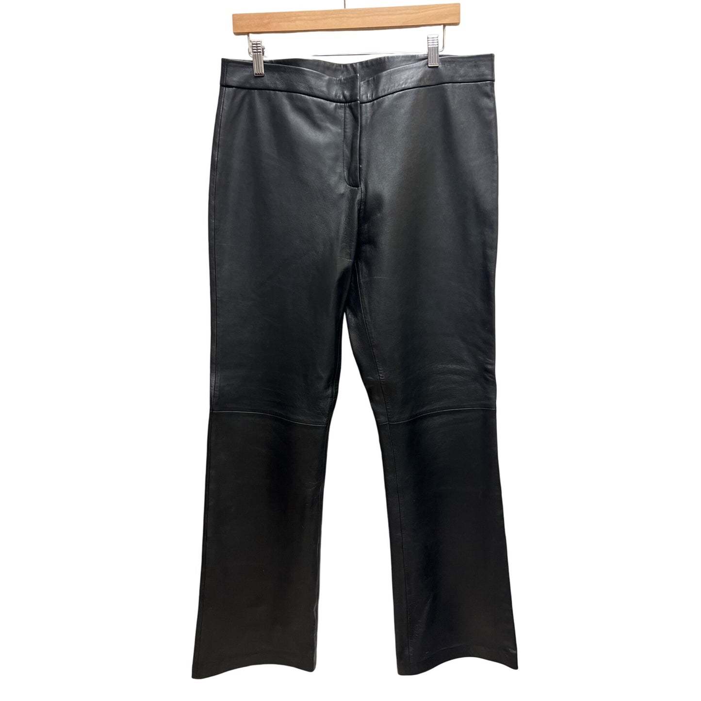 VS2 by Vakko Black Lambskin Leather pants
