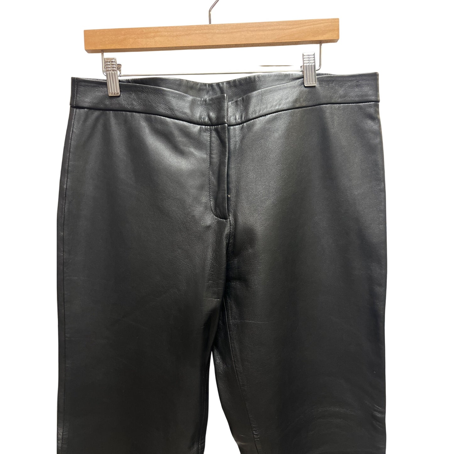 VS2 by Vakko Black Lambskin Leather pants
