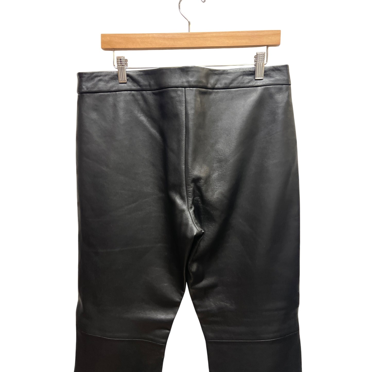 VS2 by Vakko Black Lambskin Leather pants