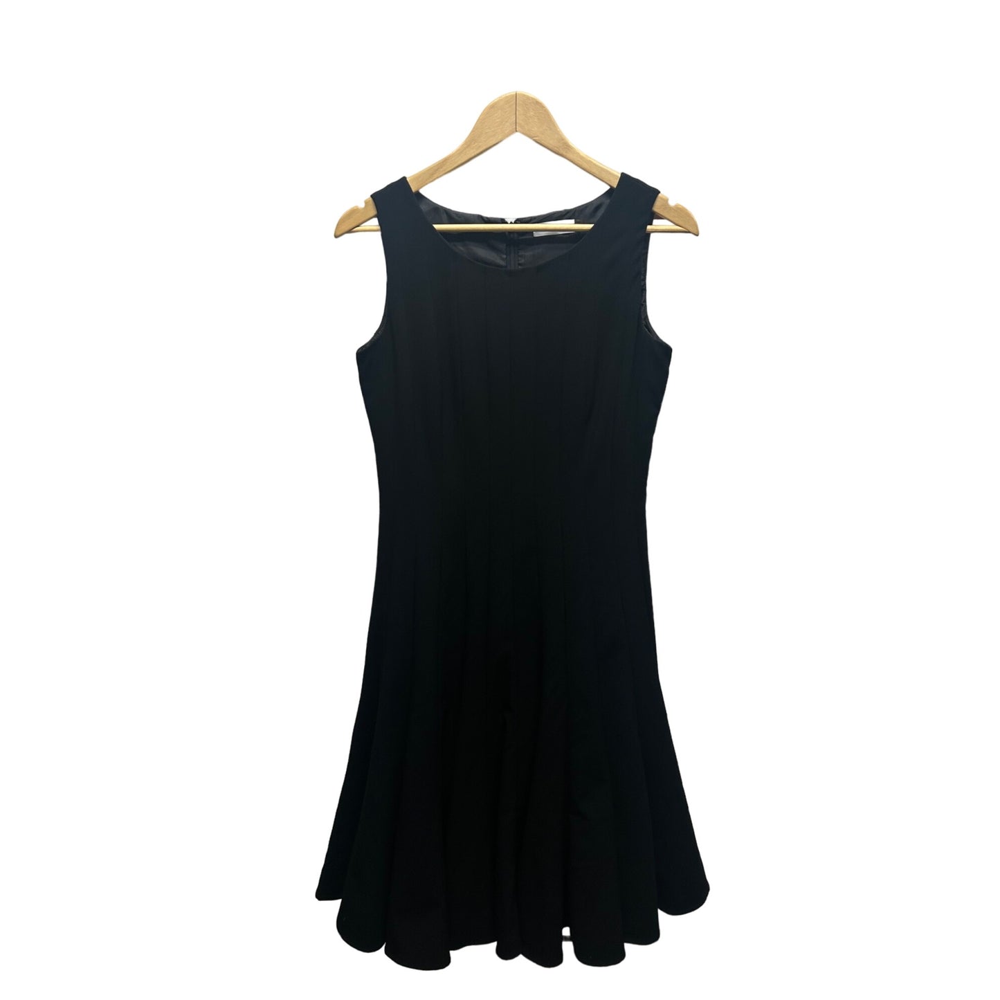 Calvin Klein Black A-Line Sleeveless Shift Dress