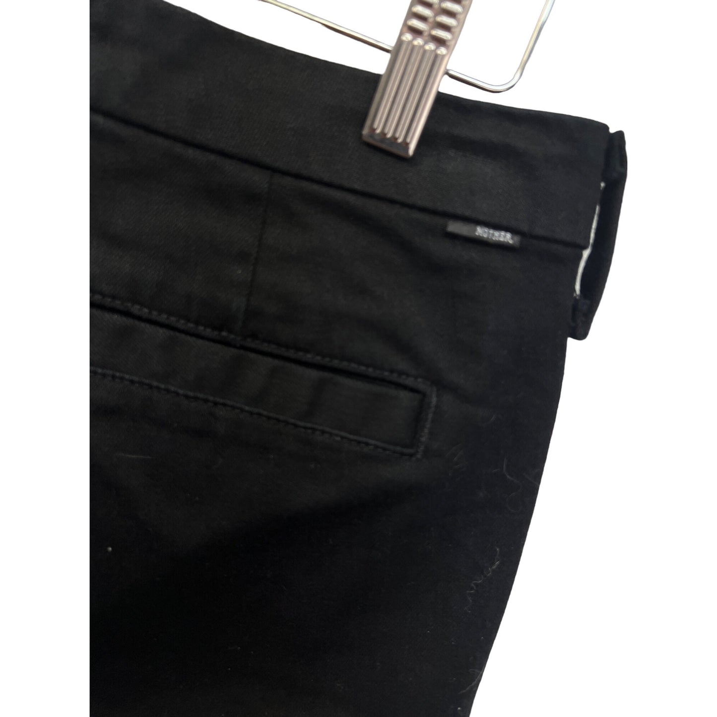 Freja Mother Welt Zip Muse Black Skinny Jeans with Ankle Zip