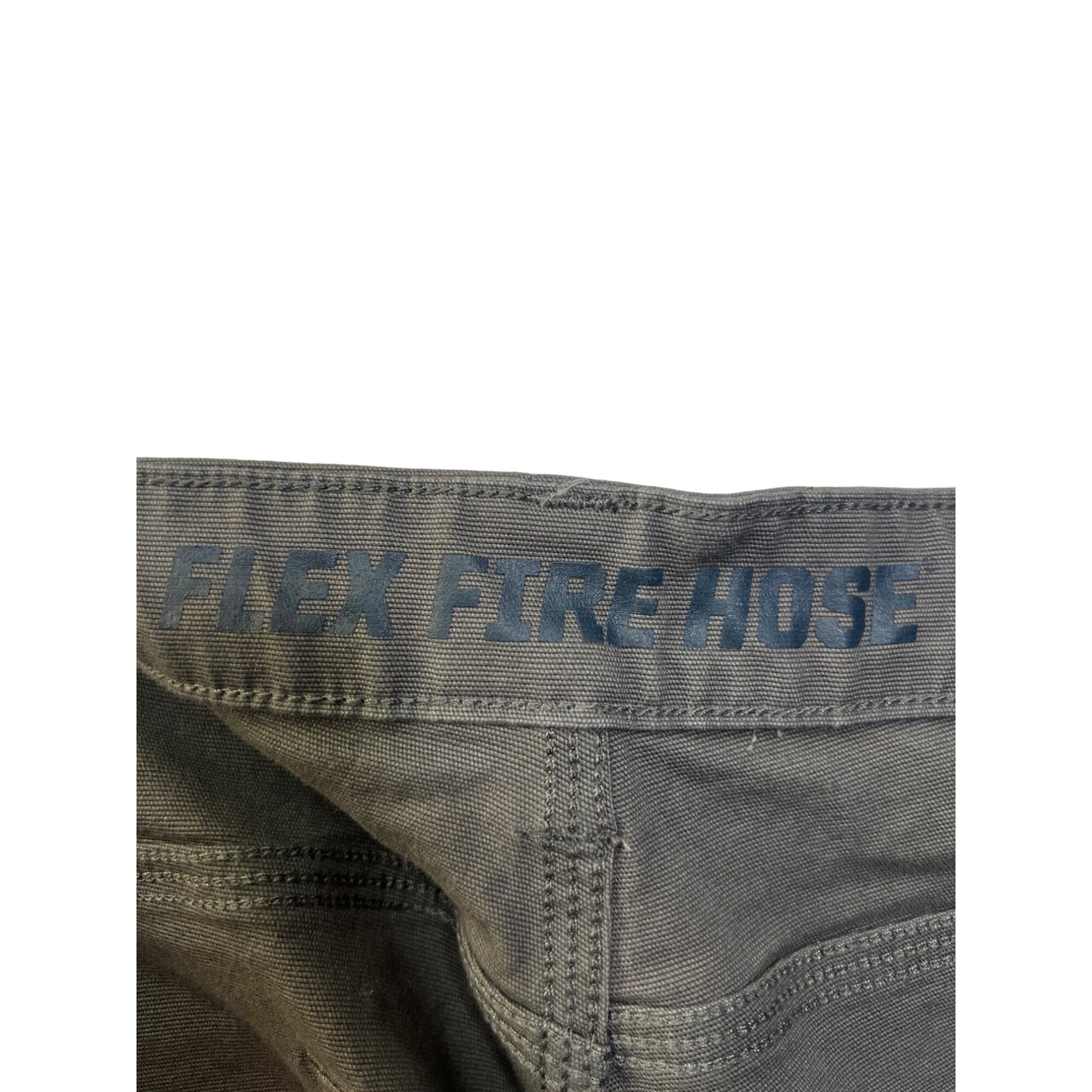 Duluth Gray Flex Fire Hose Chino Work Pants
