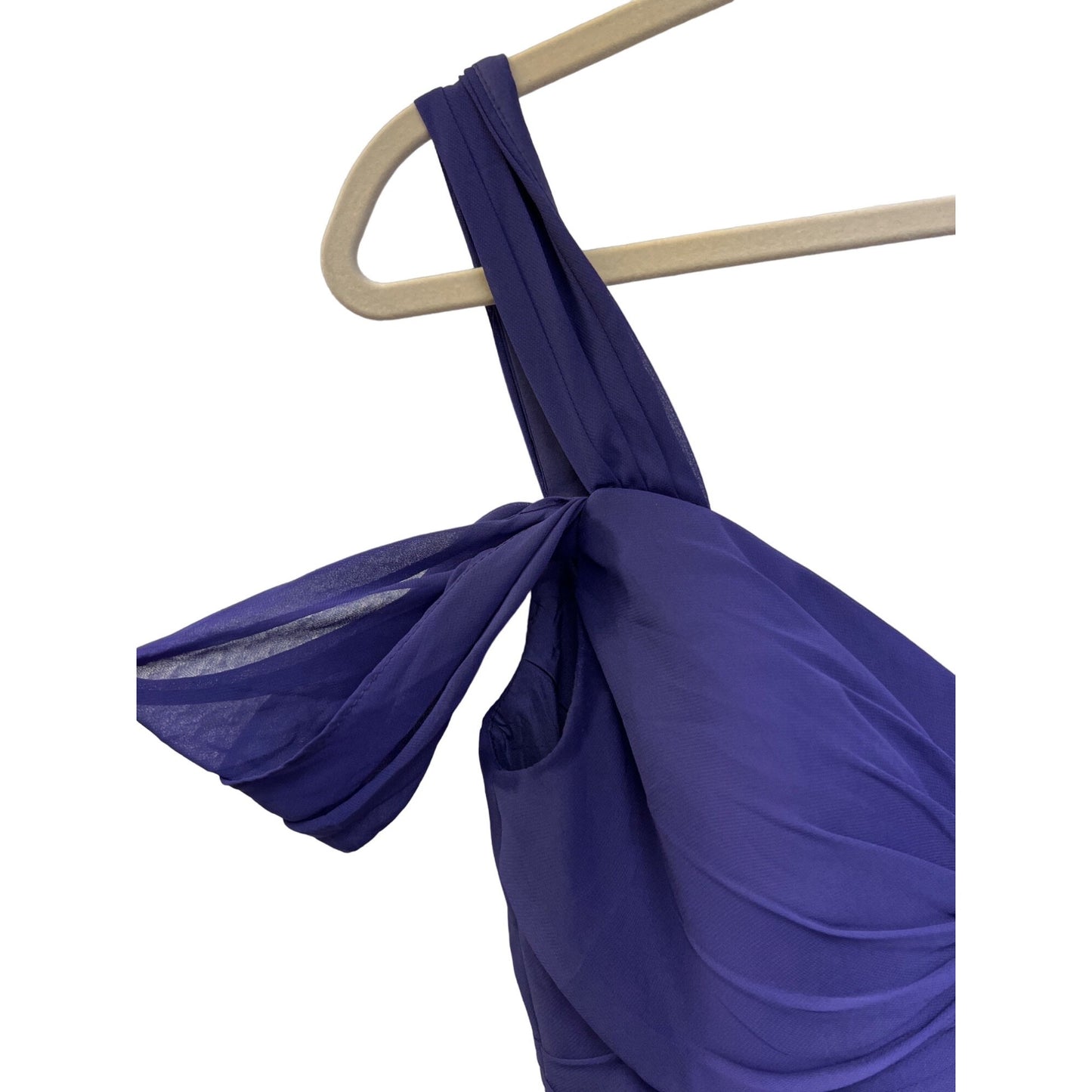 Azazie Lianne Purple Chiffon Special Occasion Dress