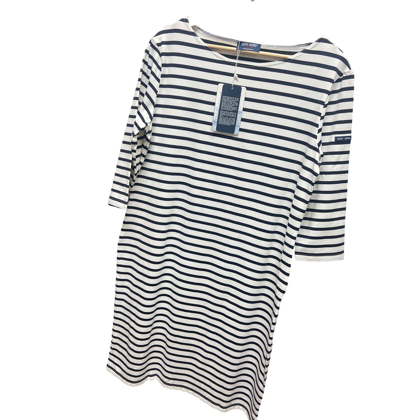 Saint James NWT Propriano Form Fiting Nautical Stripe Dress Anti-UV