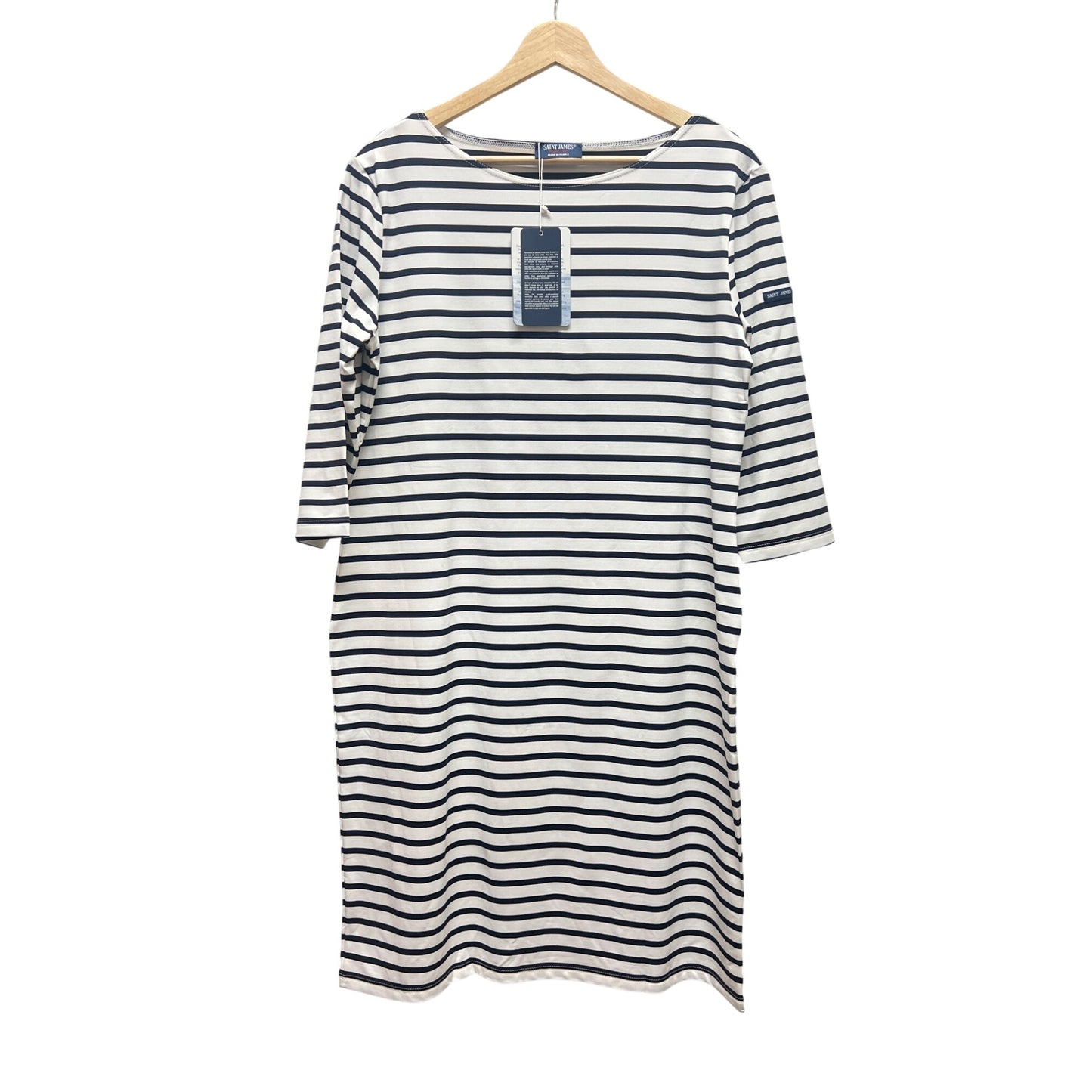 Saint James NWT Propriano Form Fiting Nautical Stripe Dress Anti-UV