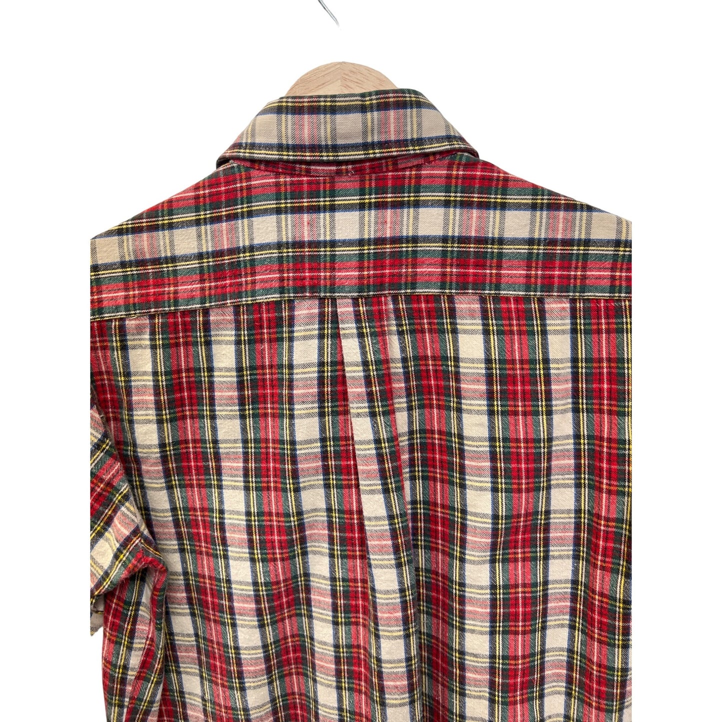 Amy Barr Vintage 60's Plaid Flannel Shirt