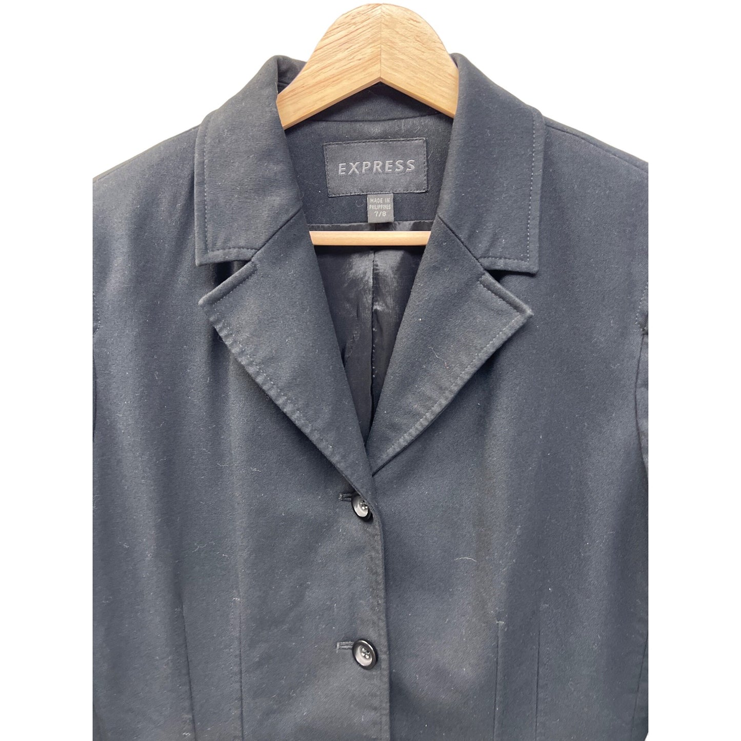 Express Basic Black Career Blazer
