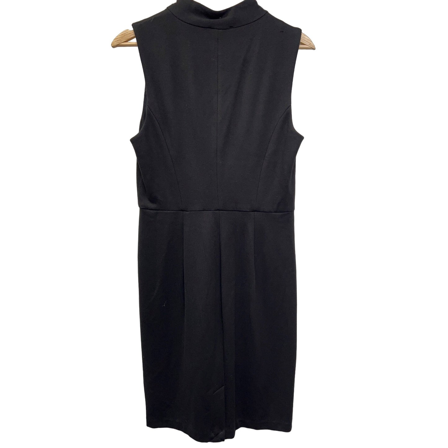 Carmen Mark Valvo NWT Sleeveless Knit Dress with Rhinestone Zipper