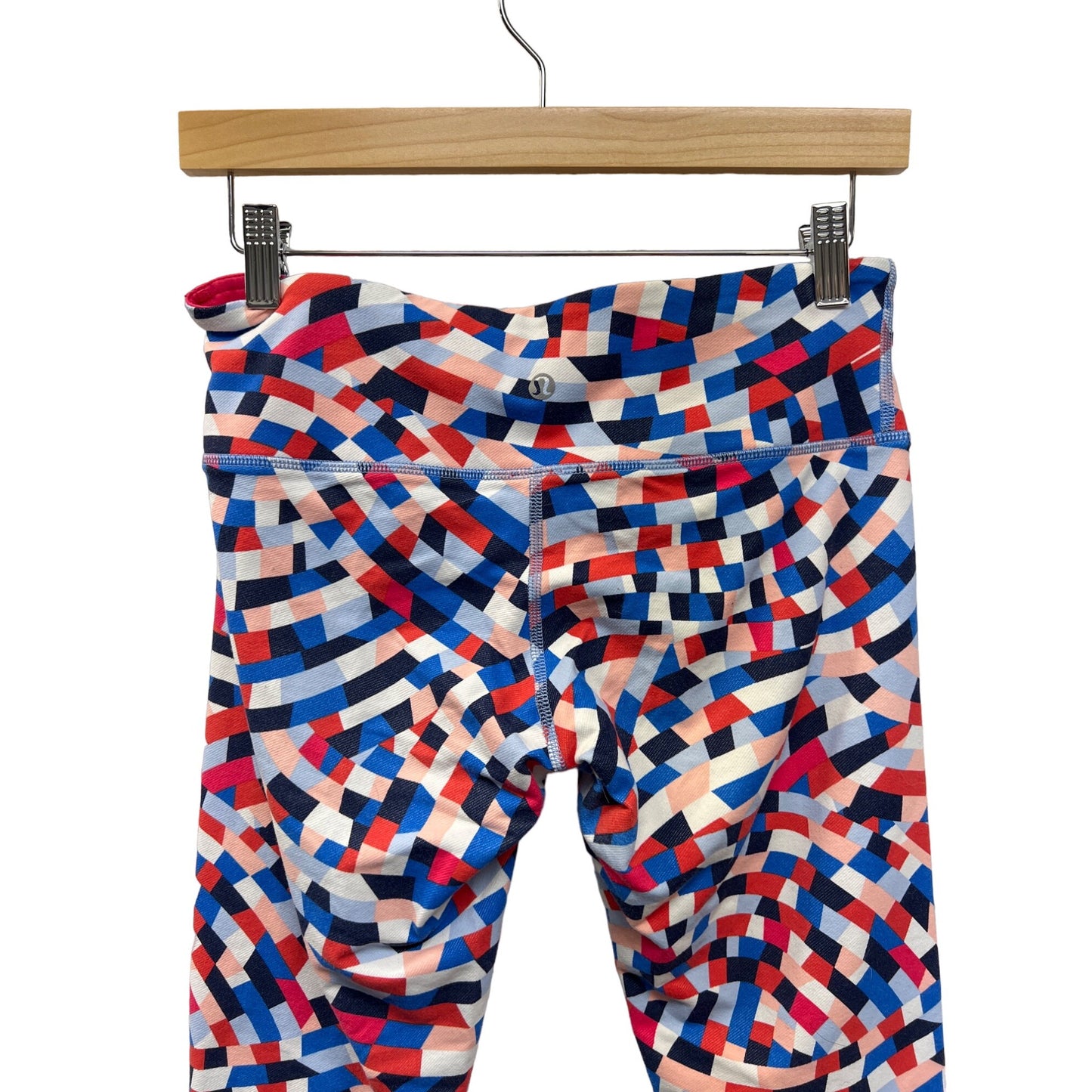 Lululemon Athletica Multicolor Geometric Design Capri Leggings