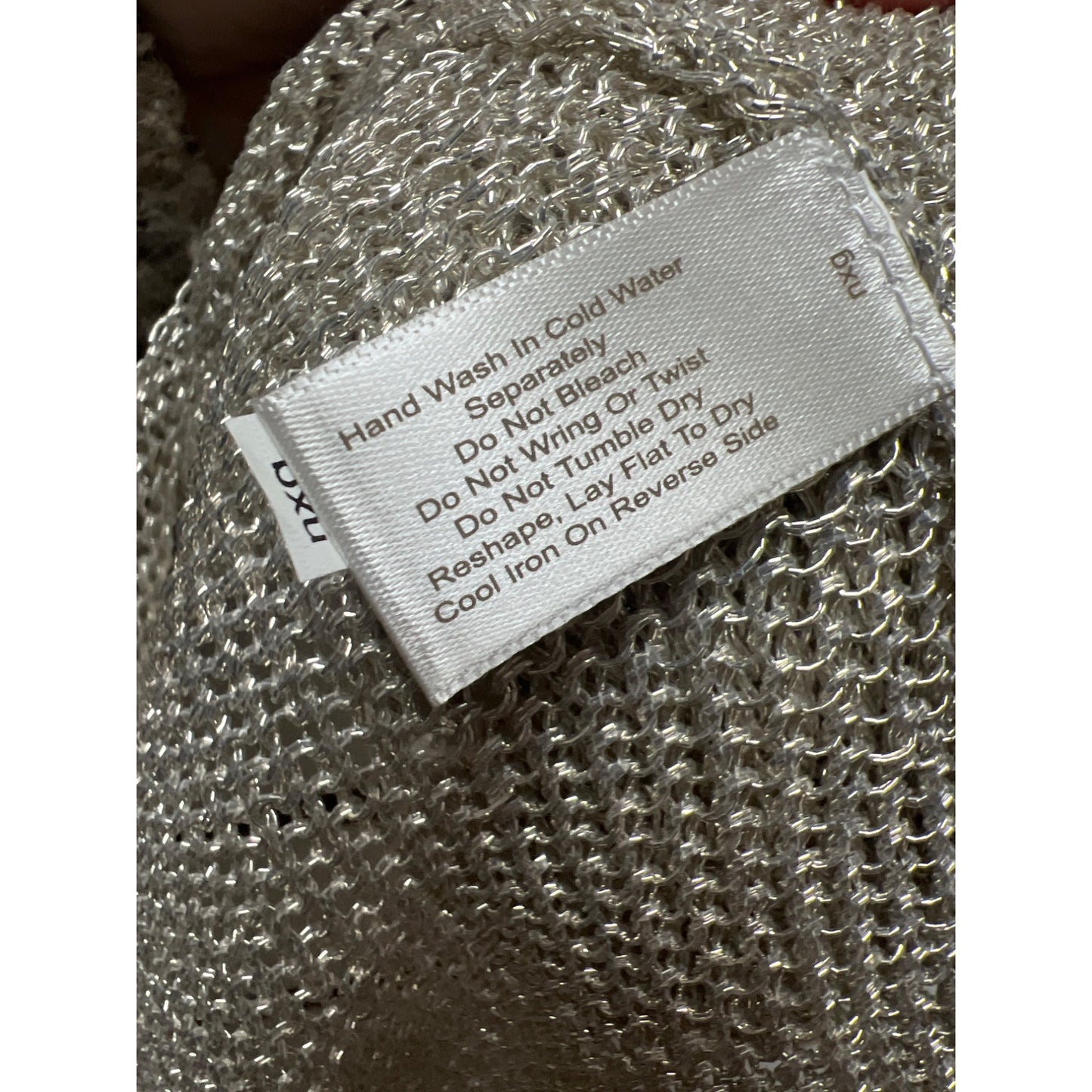 Boston Proper NWT Gold Metallic Wide Knit Boat Neck Sweater