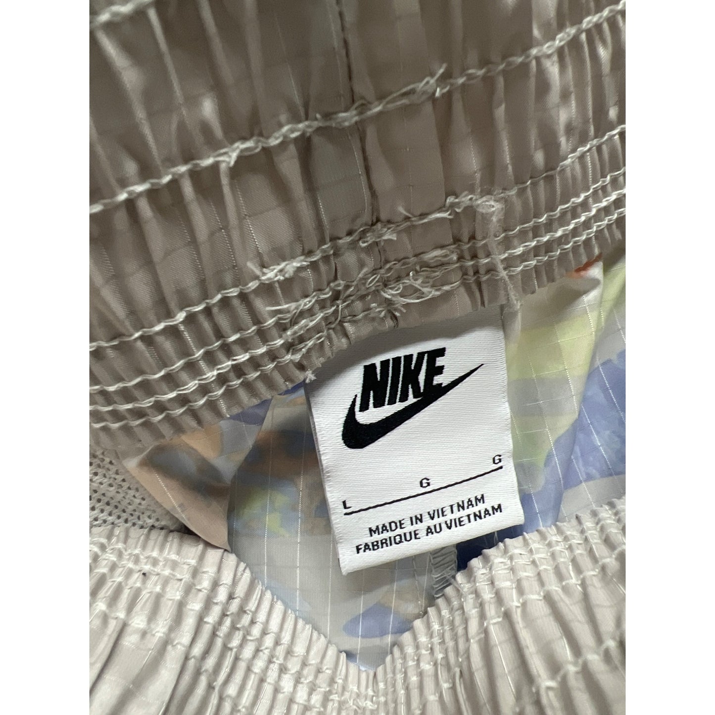 Nike Vintage Y2K Floral Nylon Jogger Track Pants