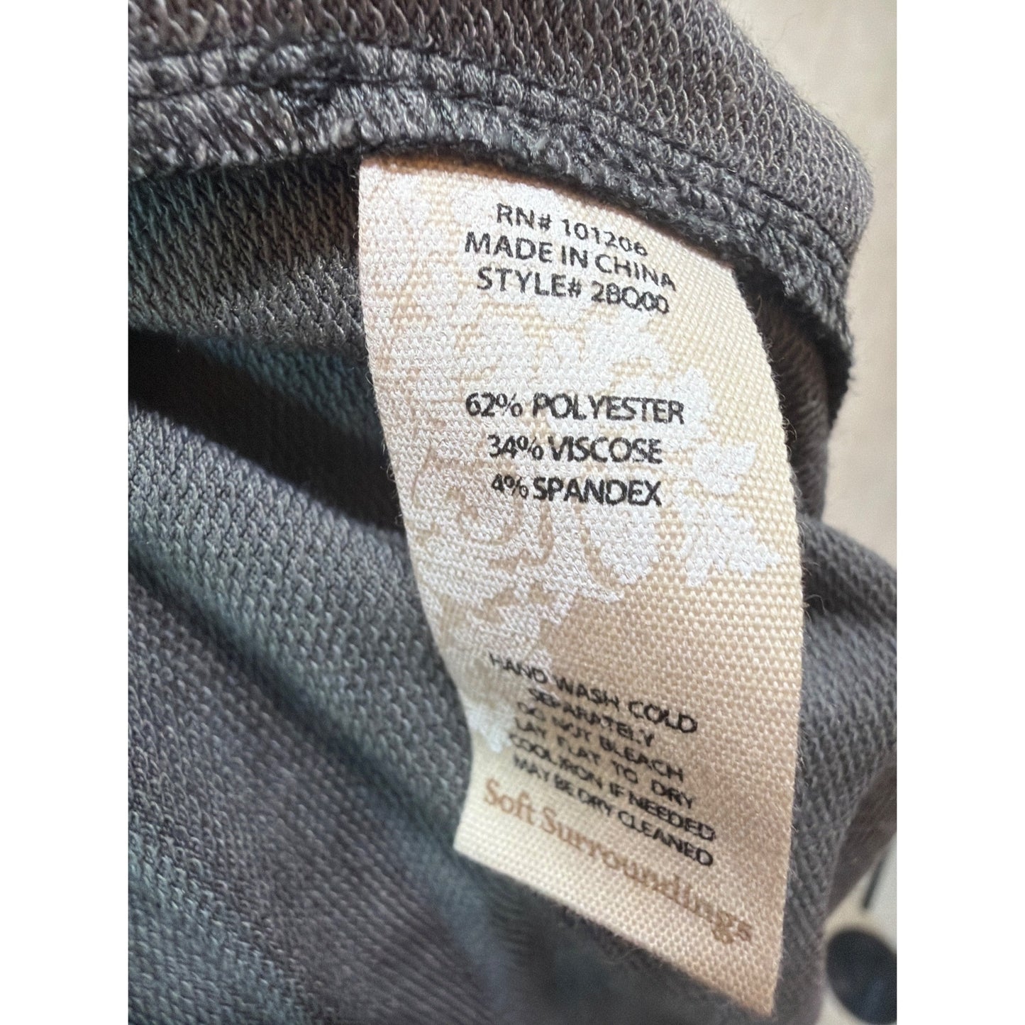 Soft Surroundings NWT Sleeveless Button-Front Black Jumpsuit With Tie Waist & Pockets Size M