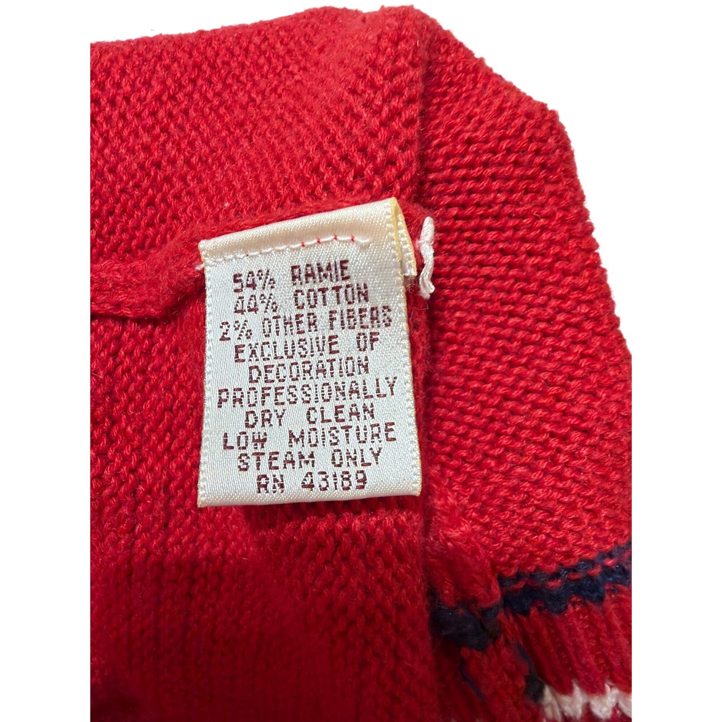 Susan Bristol 1992 Womens Golf-Themed Red Knit Sweater Vest S Plaid Appliqué Zip Front