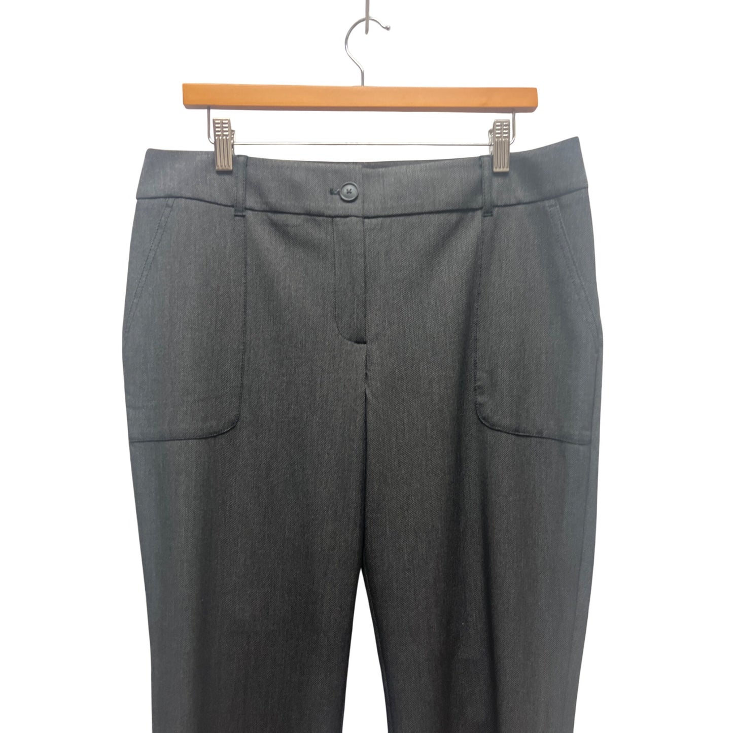 Loft Ann Taylor Dark Gray Julie Trouser Dress Pants