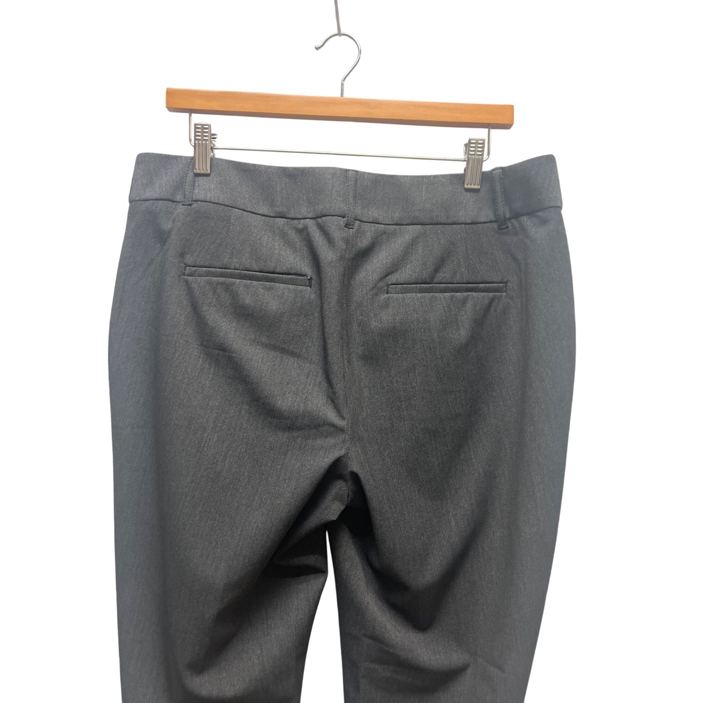 Loft Ann Taylor Dark Gray Julie Trouser Dress Pants
