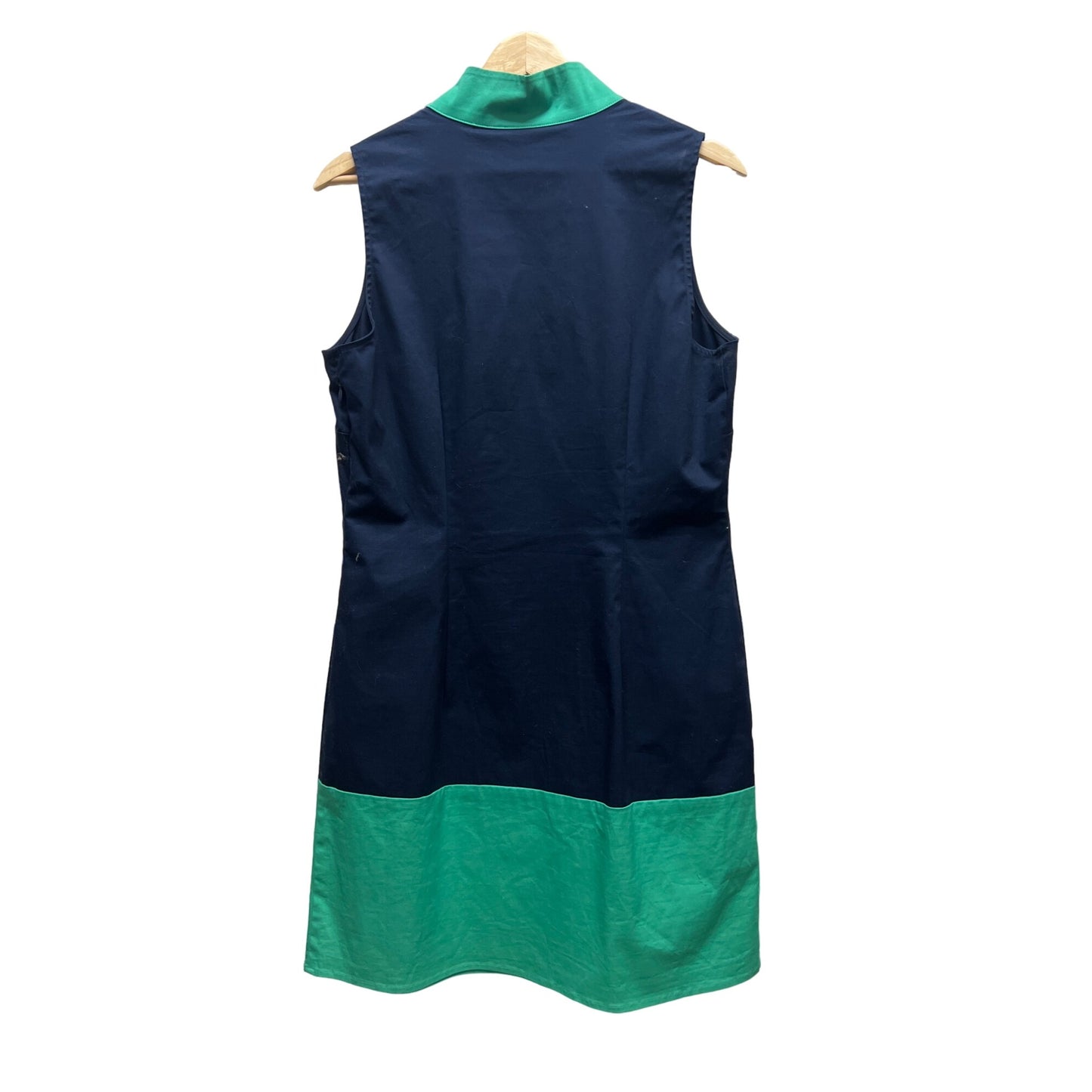 STS Sail to Stable Blue with Green Shift Tunic Dress