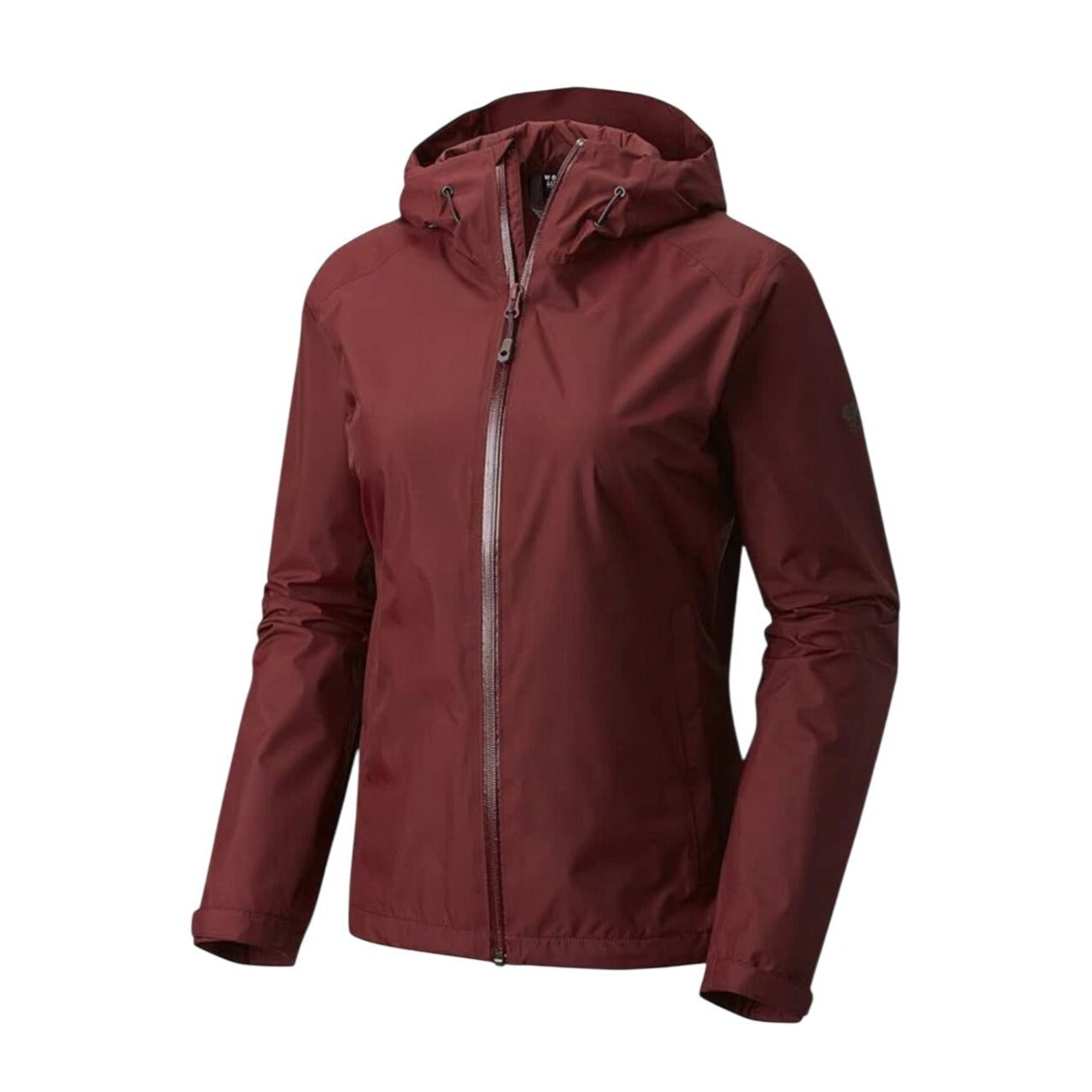 Mountain Hardwear Finder Burgandy Hoodie Shell Jaccket