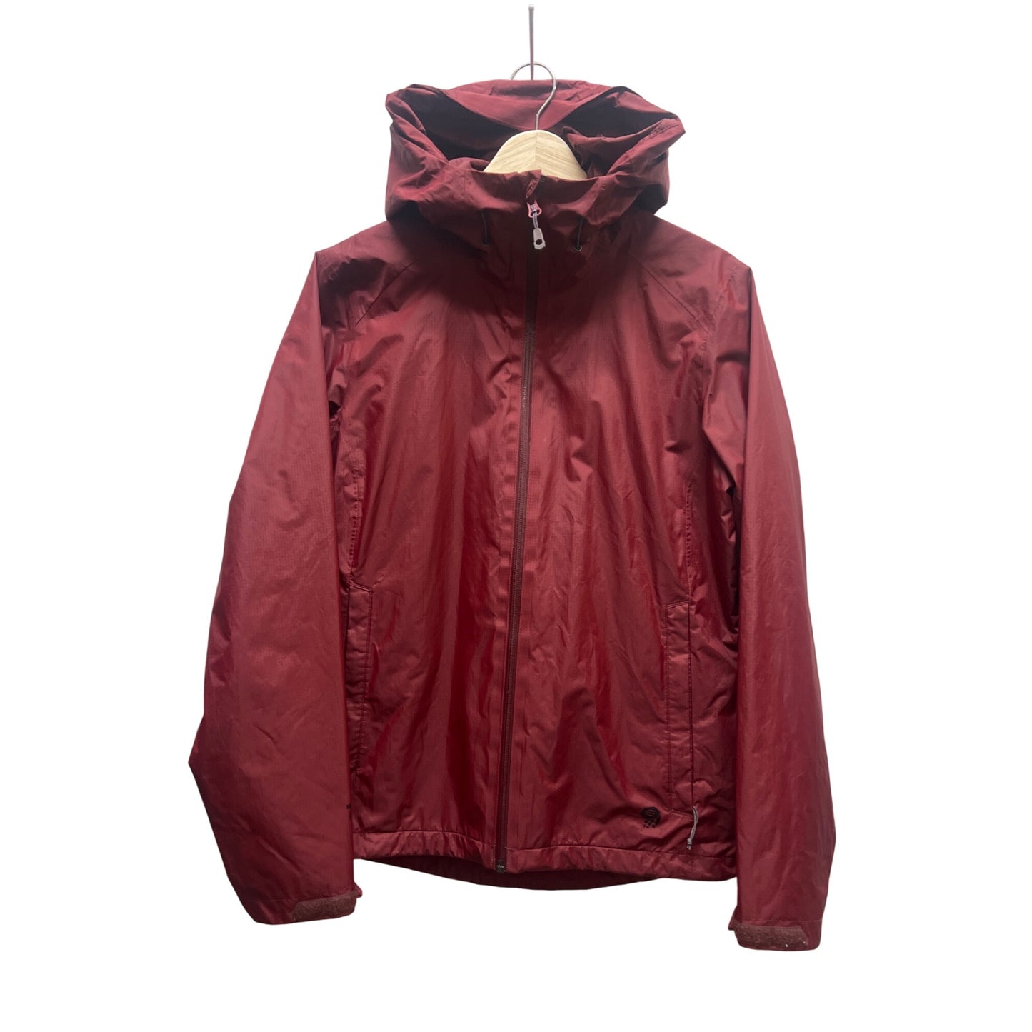 Mountain Hardwear Finder Burgandy Hoodie Shell Jaccket
