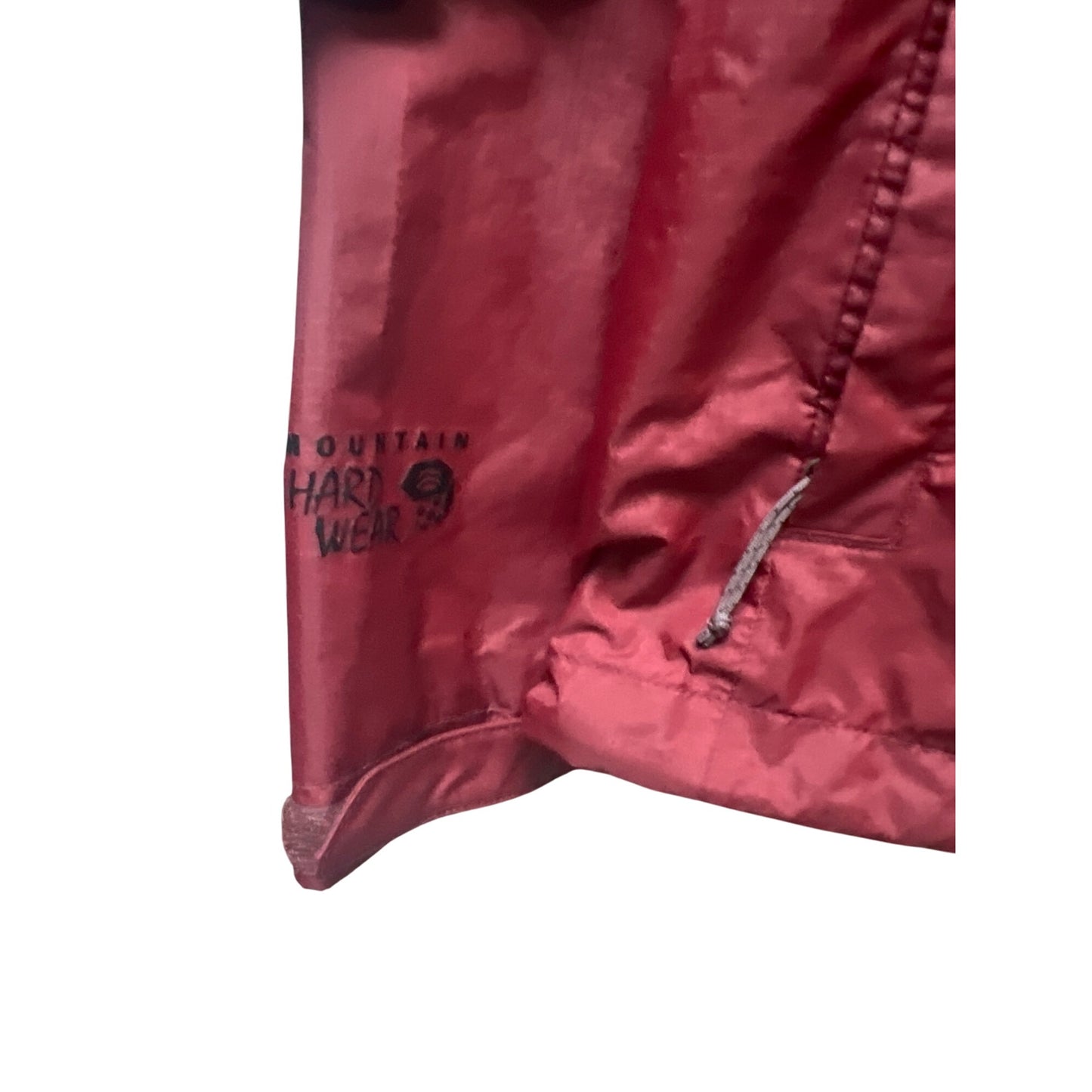 Mountain Hardwear Finder Burgandy Hoodie Shell Jaccket