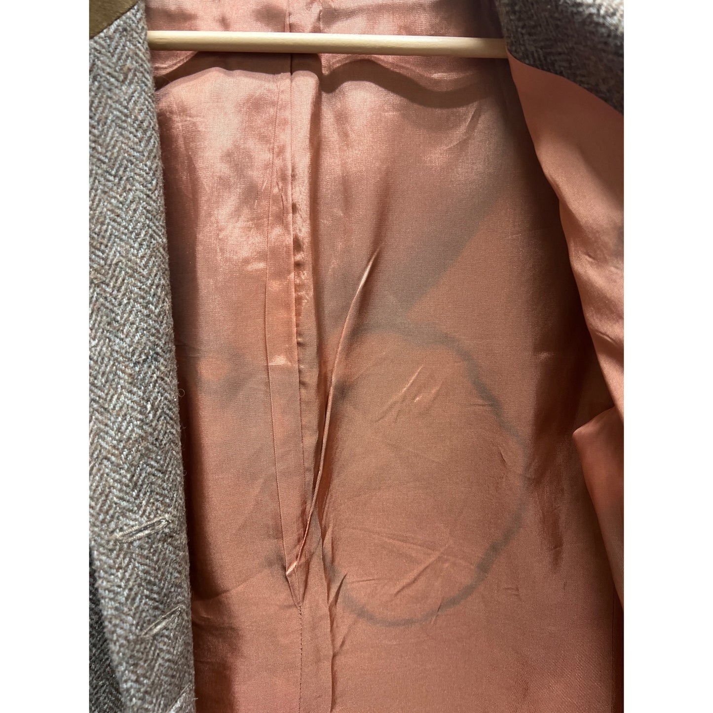 Summit Sportswear Vintage 70's Brown Tweed Equestrian Blazer