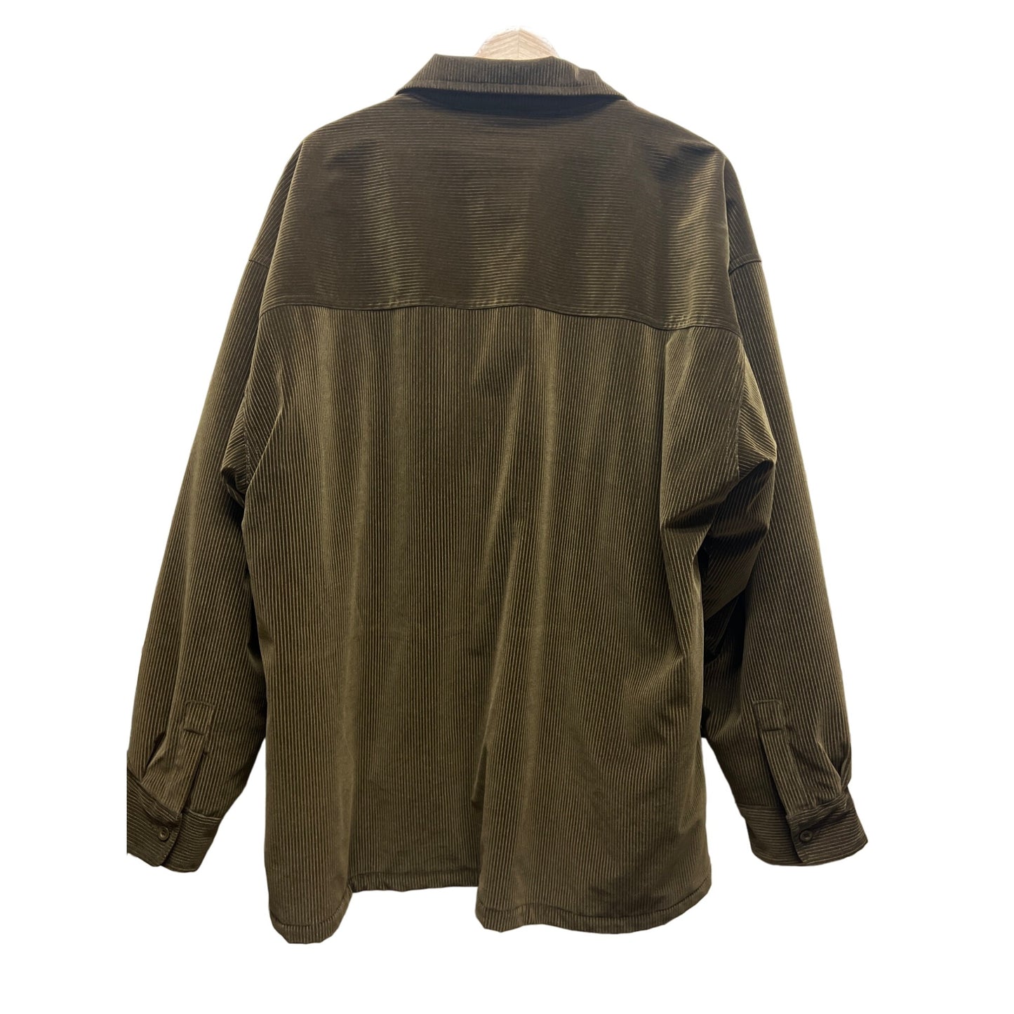 Malibu Dan Vintage Brown PVC Corduroy Barn Chore Coat