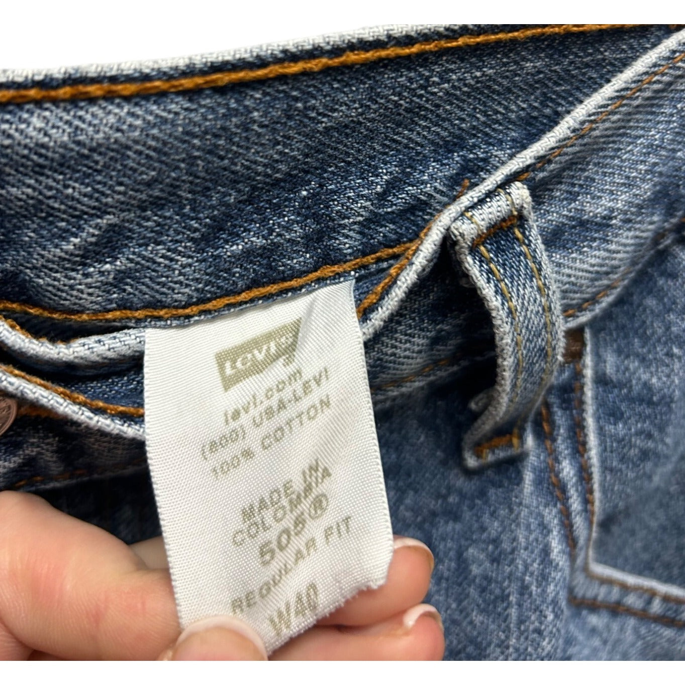 Levi's Vintage 90's 505 Denim Jorts Jean Shorts