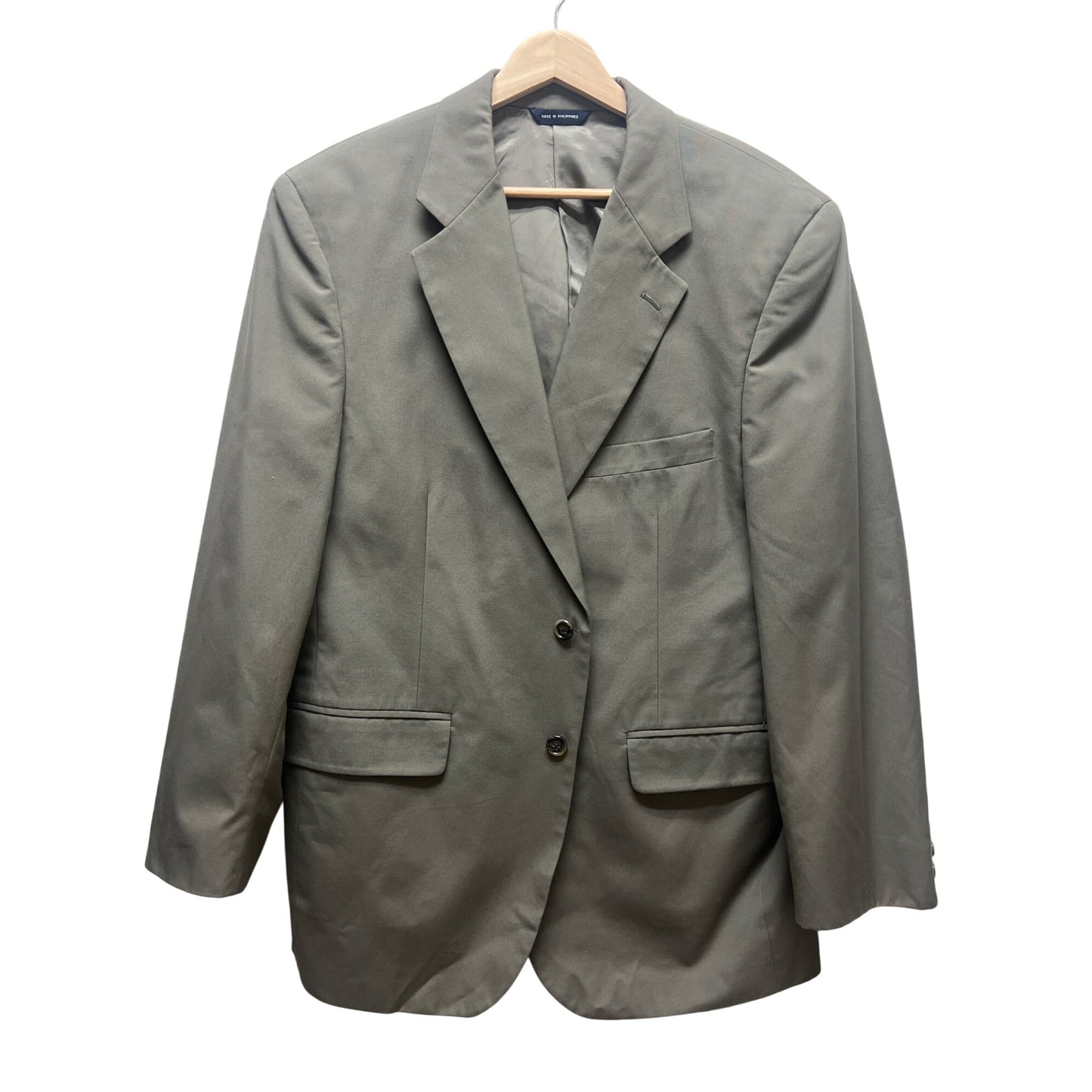 Brooks Brothers Taupe Cotton Blend Sports Coat Blazer