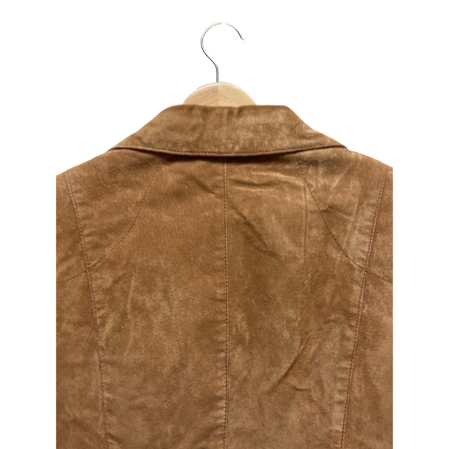 Alfani Vintage 90's Tan Suede Blazer Jacket