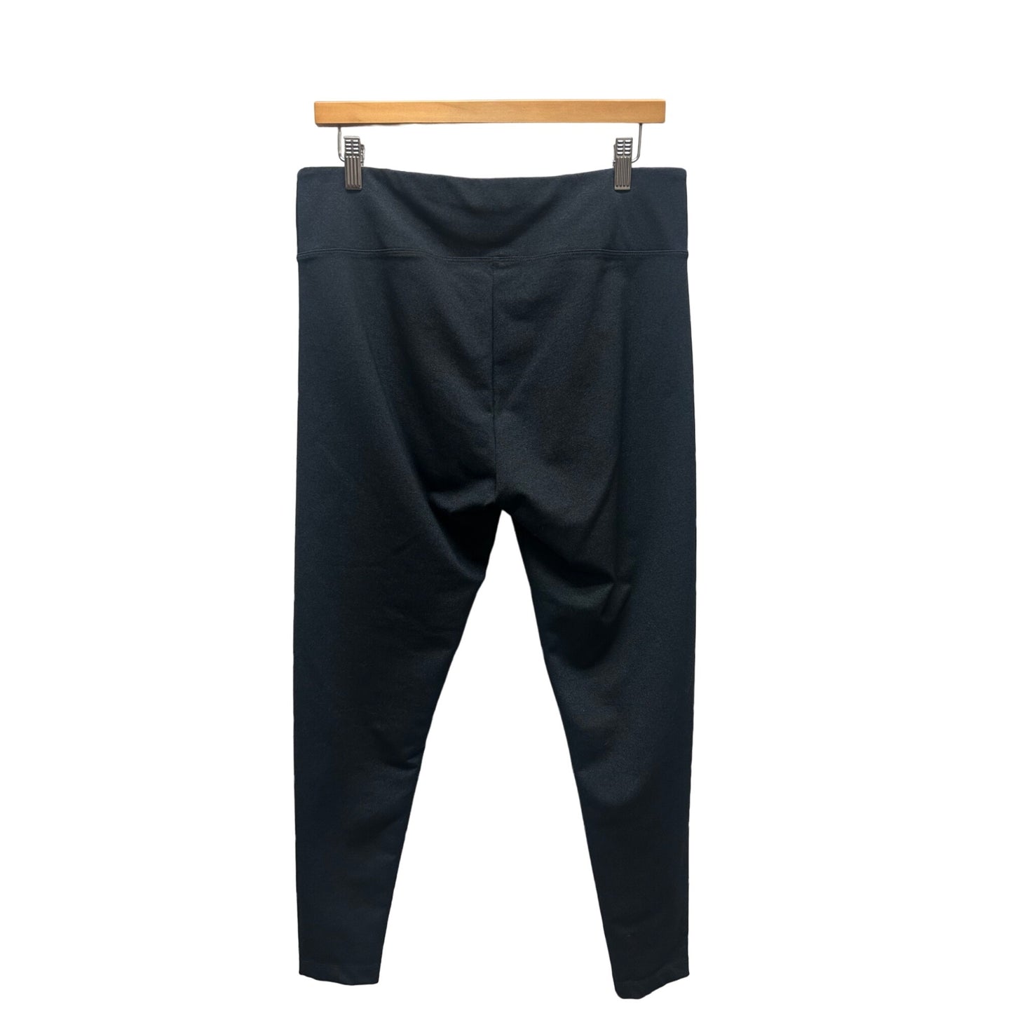 Matty M Dark Gray Ponte Stretch Leggings