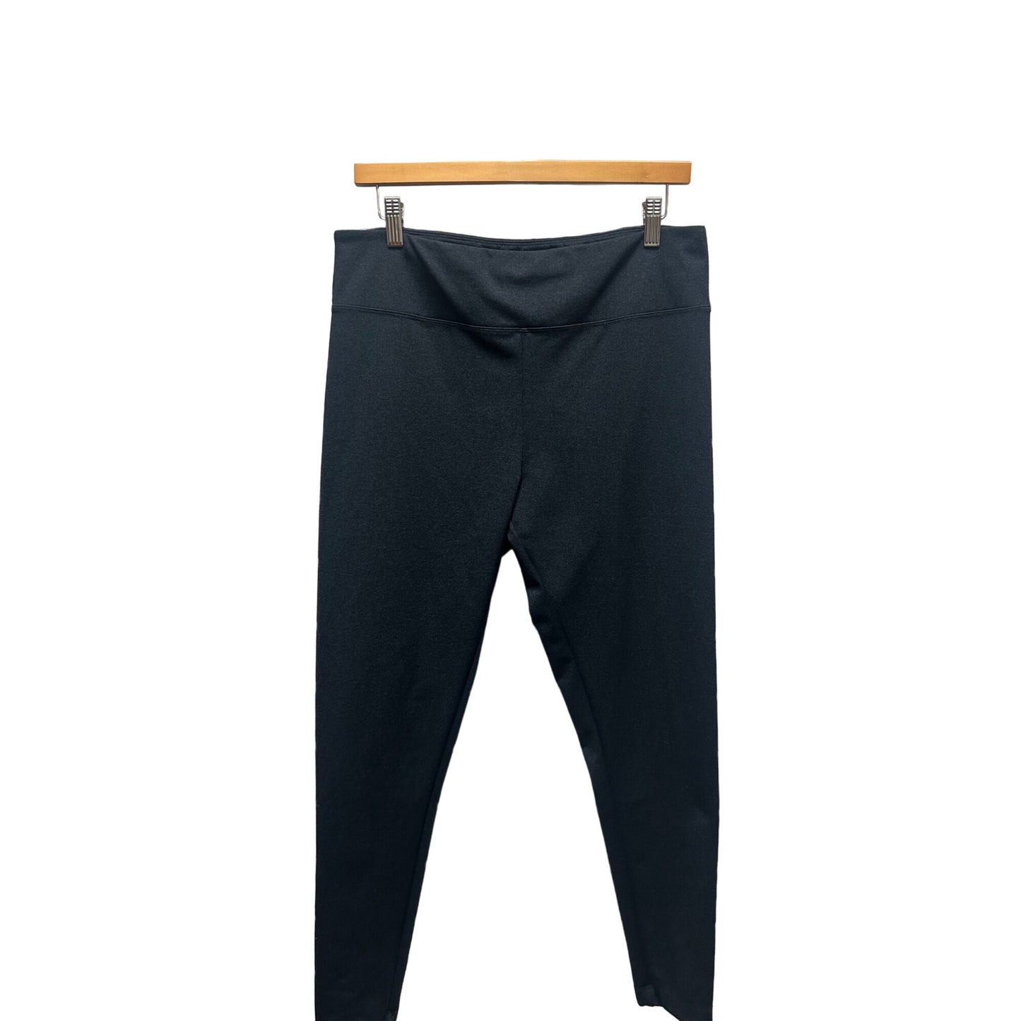 Matty M Dark Gray Ponte Stretch Leggings
