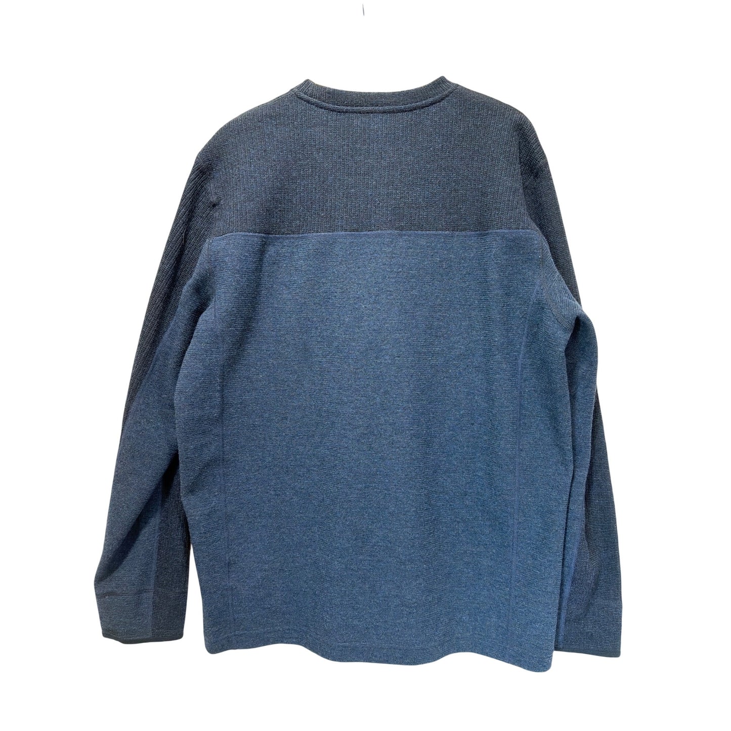 Prana Navy Blue Recycled Wool Lonan Utility Sweater X-Large
