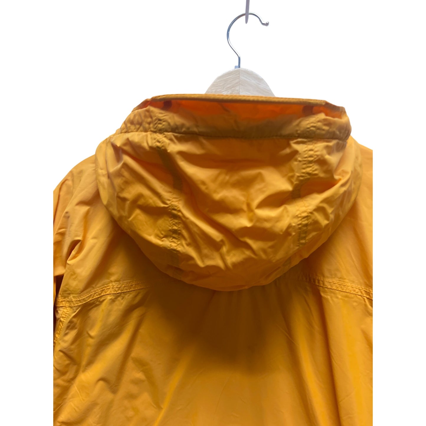 L.L. Bean Vintage 90's Yellow Softshell Hoodie Windbreaker Jacket