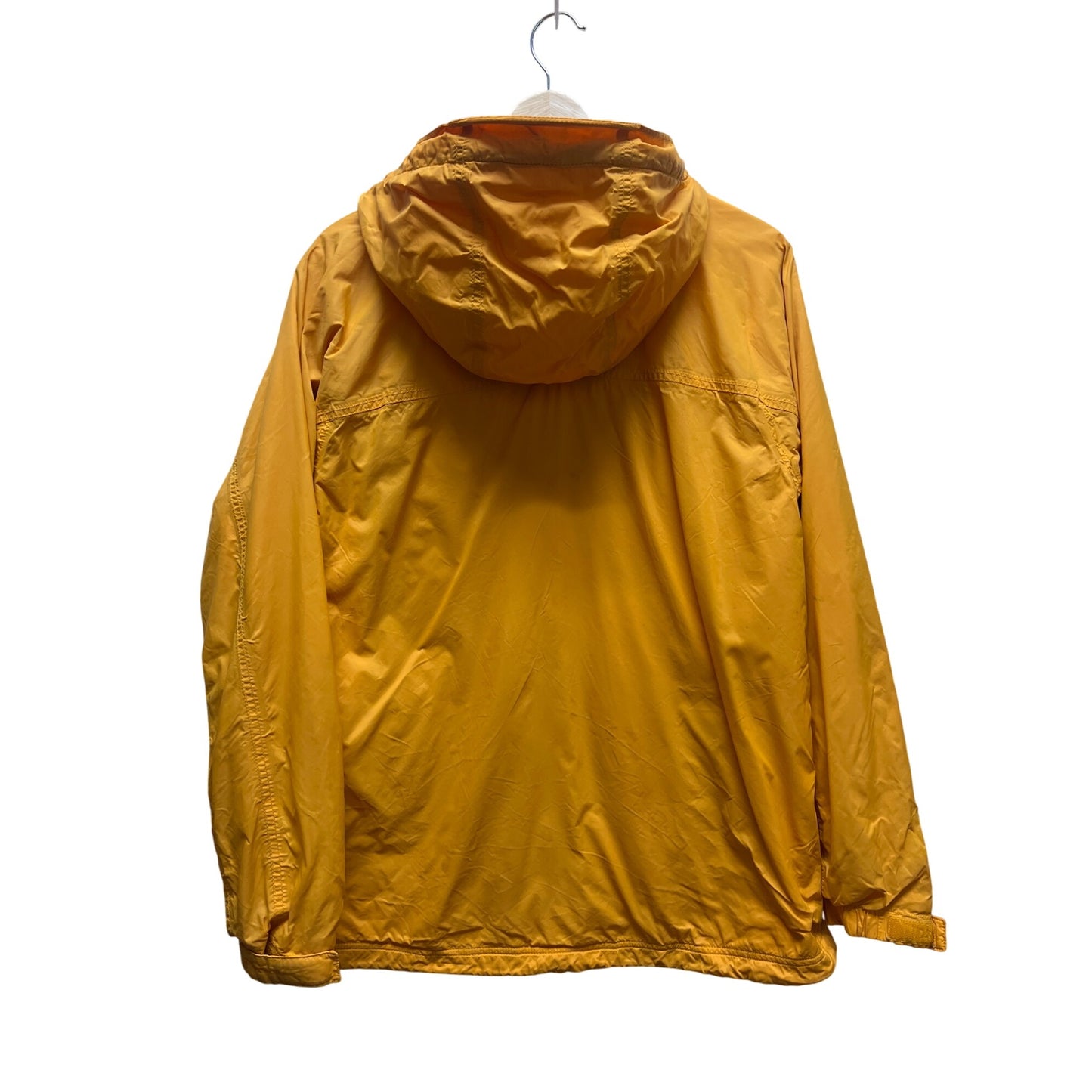 L.L. Bean Vintage 90's Yellow Softshell Hoodie Windbreaker Jacket