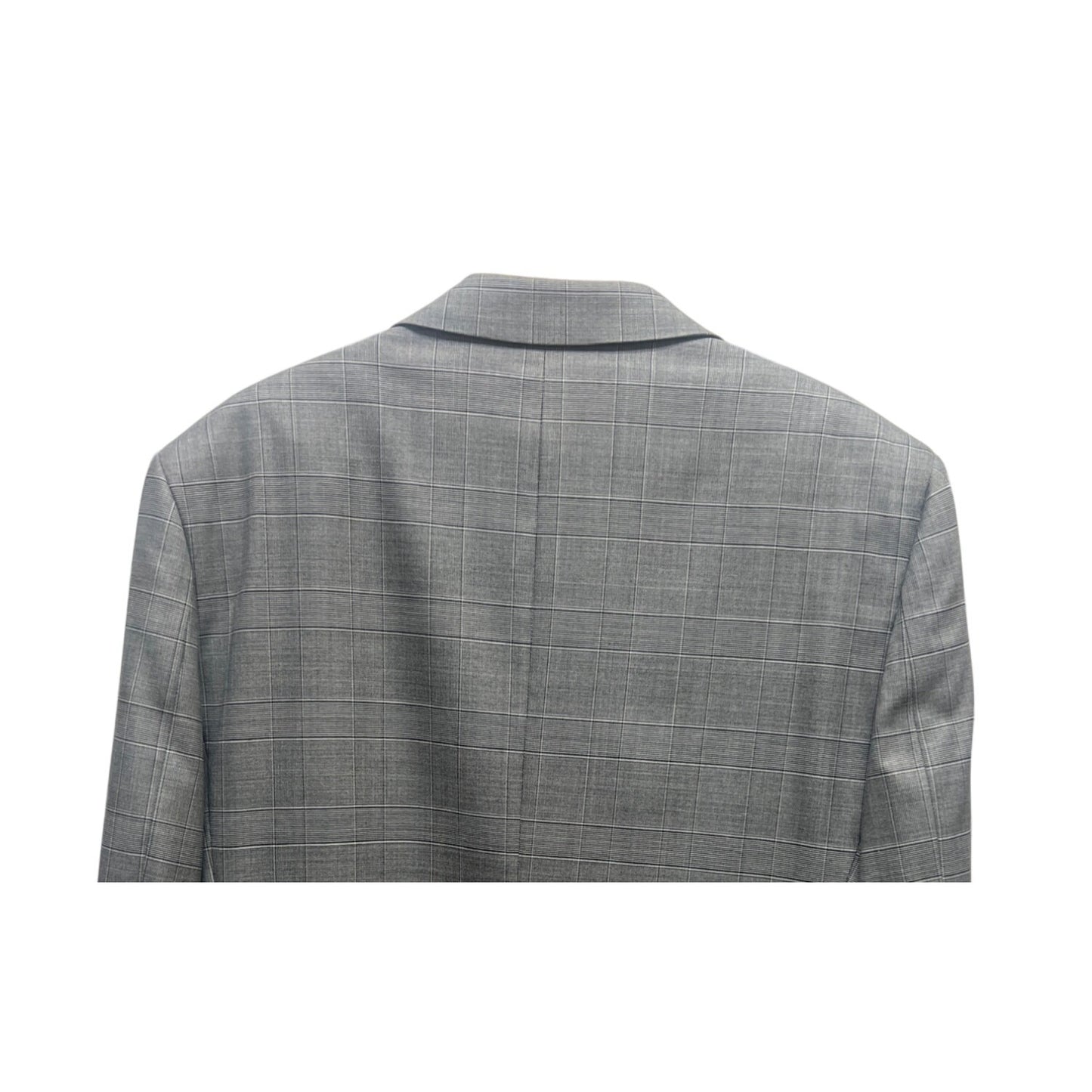 Brooks Brothers Explorer Gray Plaid Wool Sports Coat Blazer