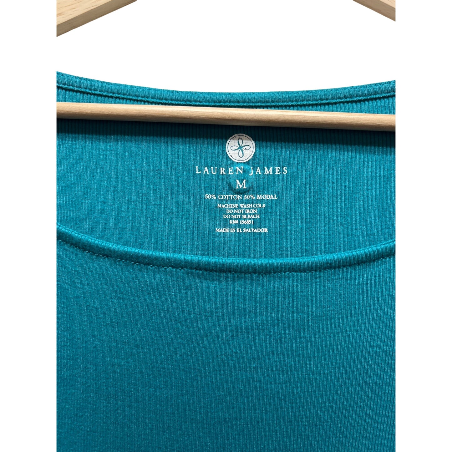 Lauren James NWT Fitted Square Neck Dragonfly Teal Green Matched Set